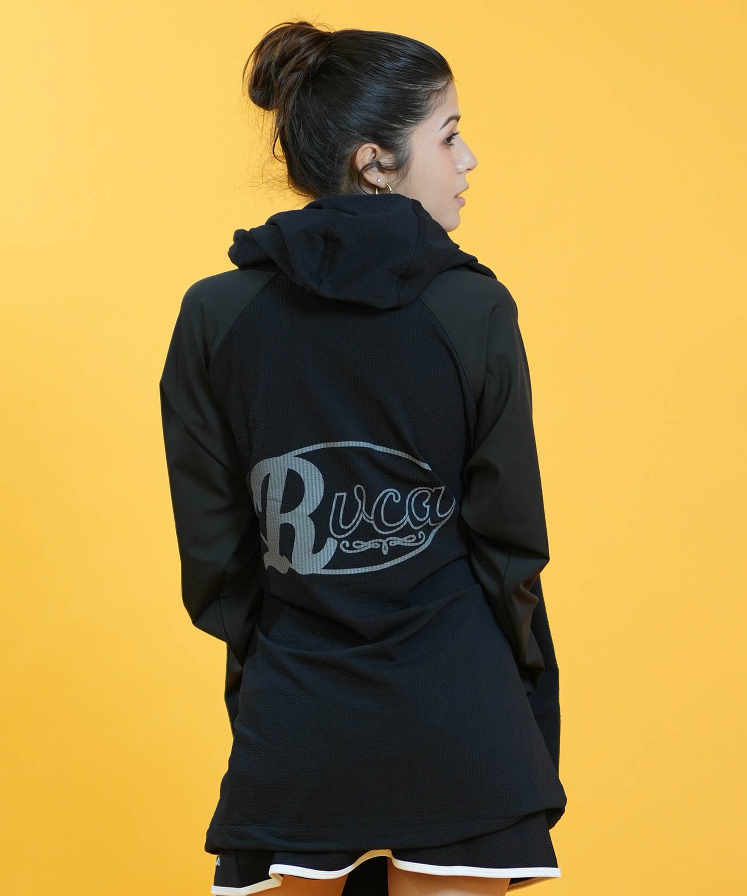 RVCA ルーカ 水着 ラッシュガード ジップアップ パーカー レディース