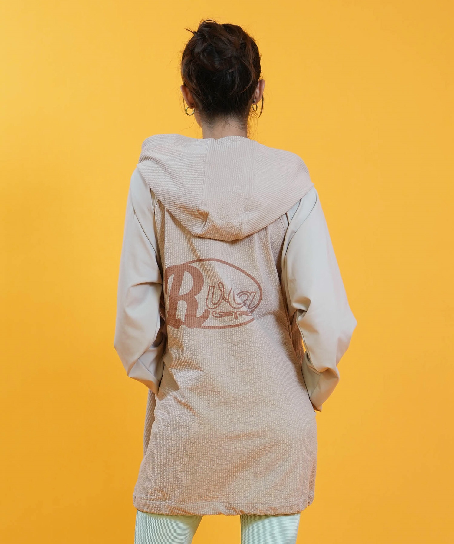 RVCA ルーカ 水着 ラッシュガード ジップアップ パーカー レディース