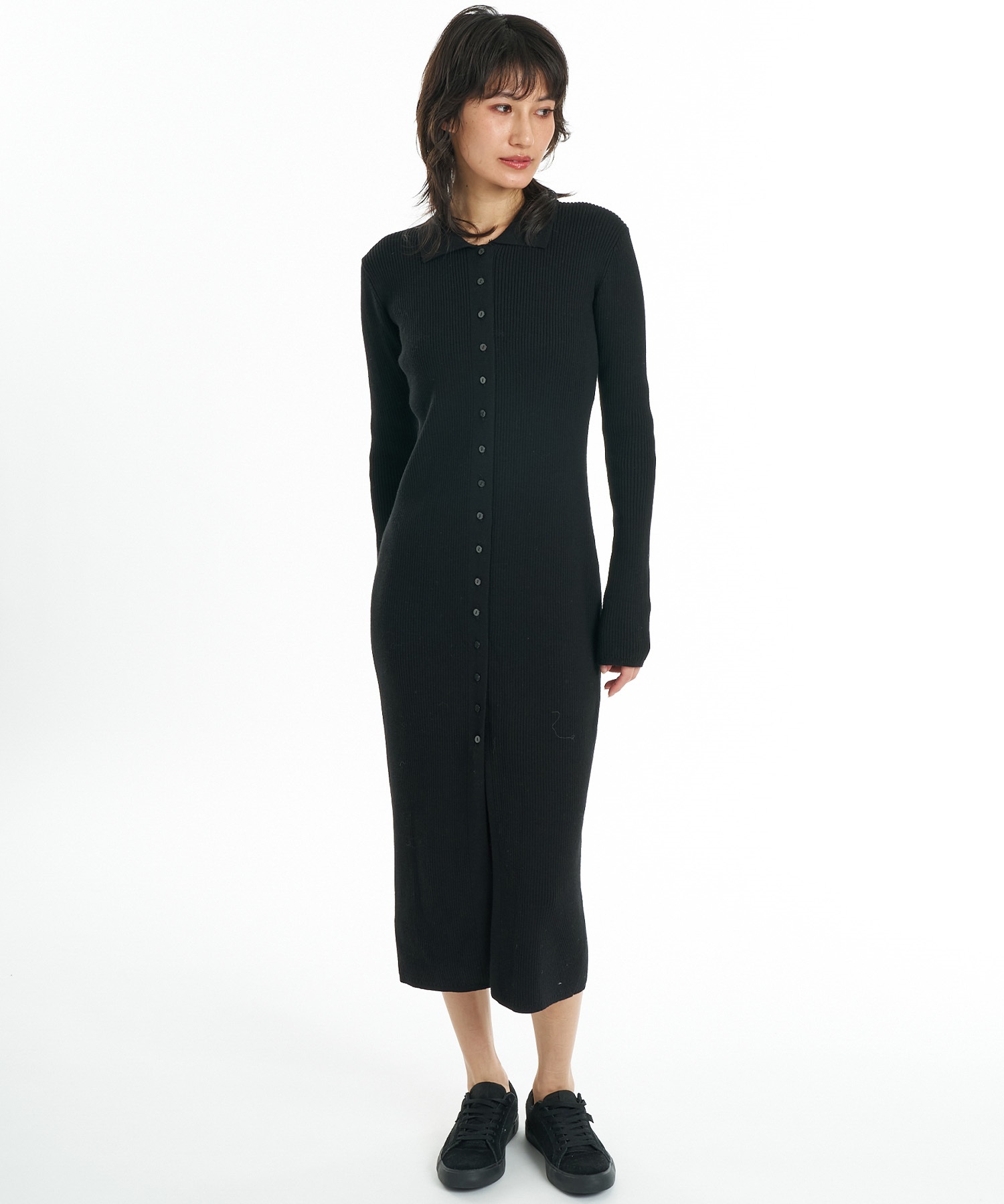 RVCA ルーカ ワンピース レディース ロング丈 SLIM DRESS BG044353