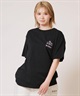 RVCA ルーカ 半袖 Tシャツ レディース バックプリント DAISY VA BOX LOGO LOOSE FIT SS TEE BG043203(BLK-S)