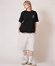 RVCA ルーカ 半袖 Tシャツ レディース バックプリント DAISY VA BOX LOGO LOOSE FIT SS TEE BG043203(BLK-S)