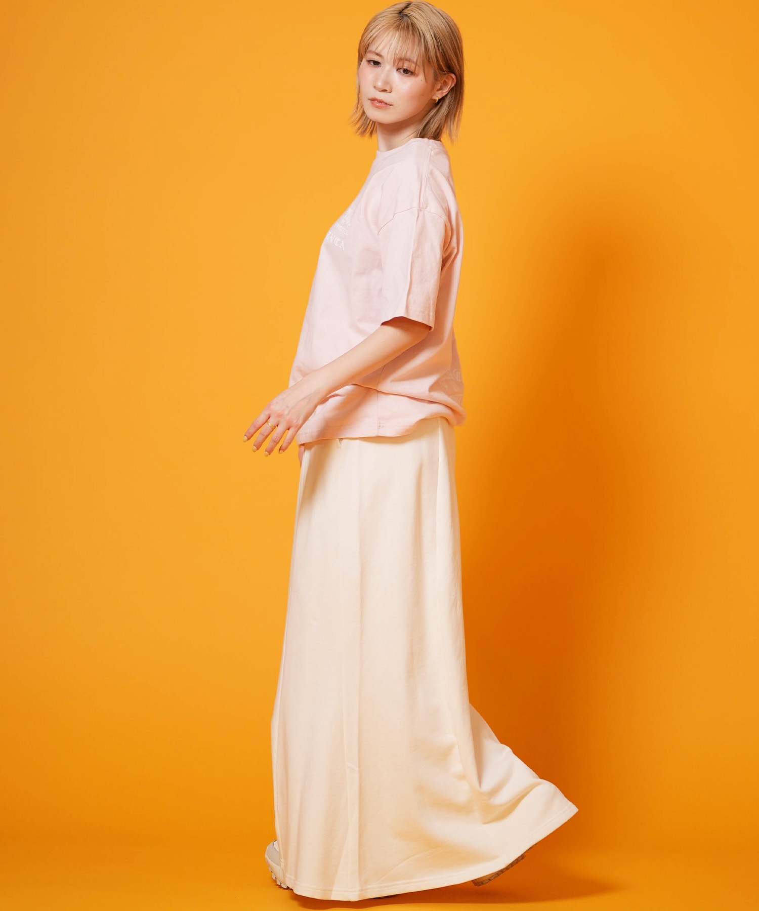 RVCA ルーカ 半袖 Tシャツ レディース バックプリント DAISY VA BOX LOGO LOOSE FIT SS TEE BG043203(BLK-S)