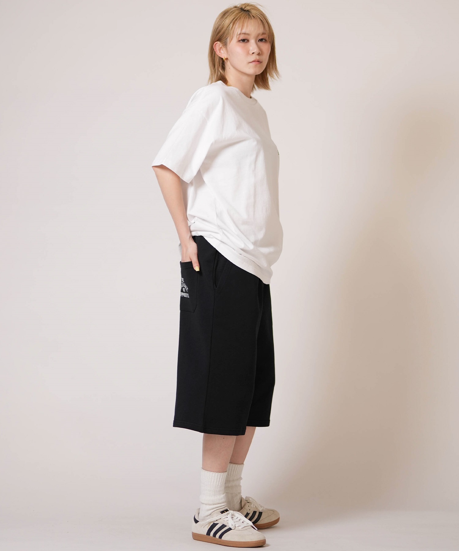 RVCA ルーカ 半袖 Tシャツ レディース バックプリント DAISY VA BOX LOGO LOOSE FIT SS TEE BG043203(BLK-S)