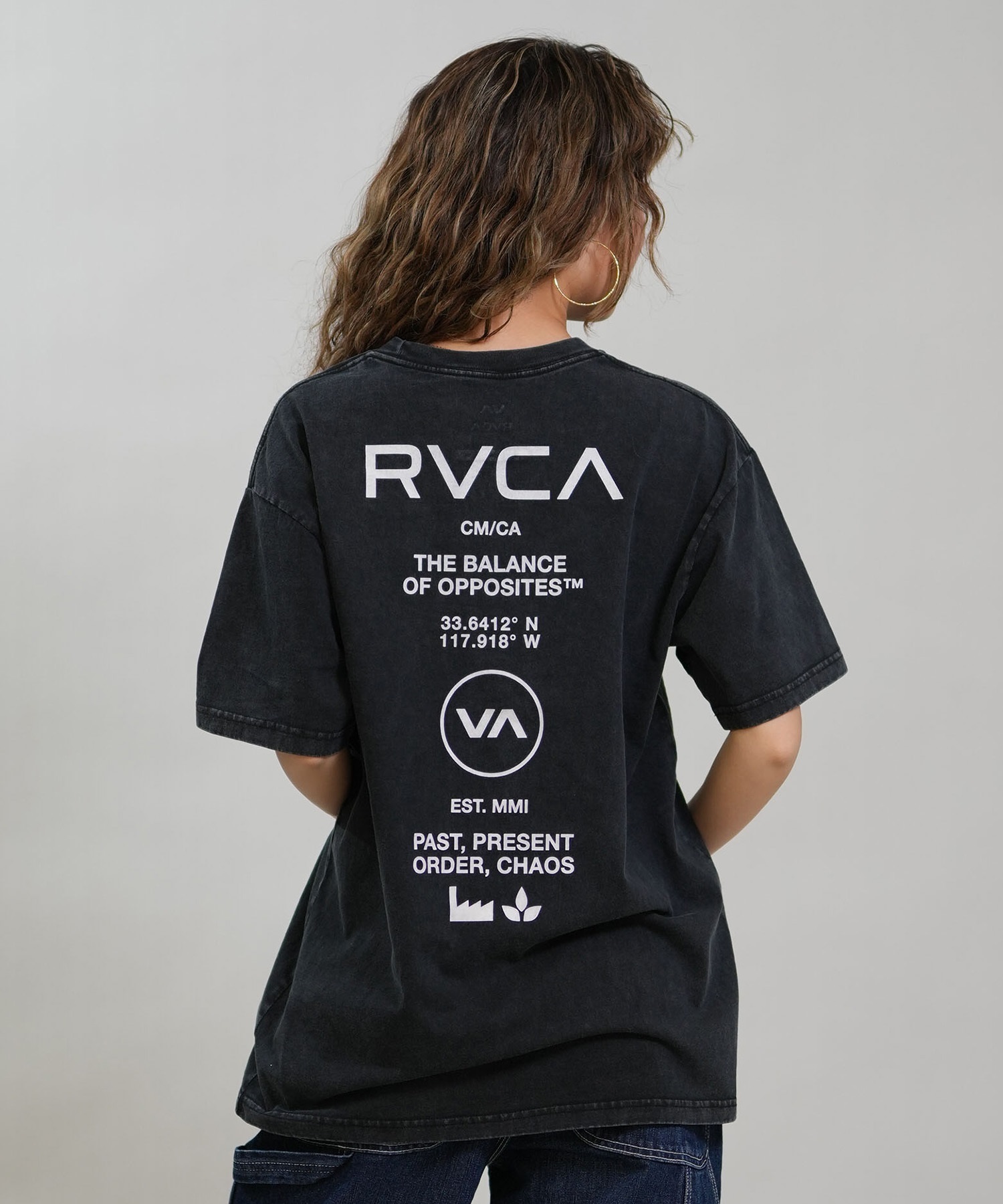 rvca レディース surf サーフ  tシャツ OUTLET】RVCA レディース MINI RVCA UTILITY SS TEE サーフTシャツ