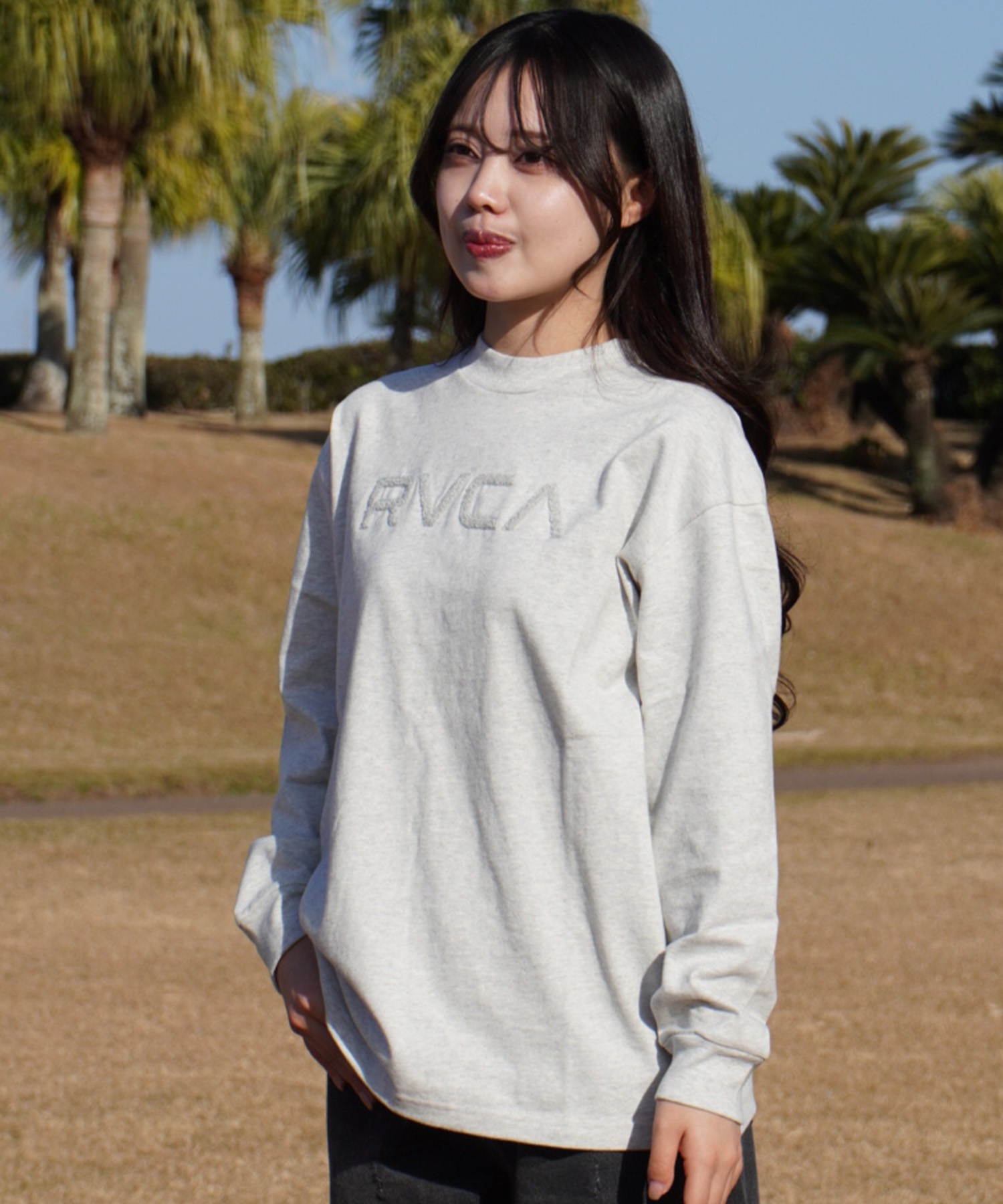 残り1点 ルーカ RVCA メンズ レディース ロンＴ 長袖Ｔシャツ 長袖 RVCA（ルーカ） tシャツ 「ムラサキスポーツ限定」RVCA/ルーカ ロンTee