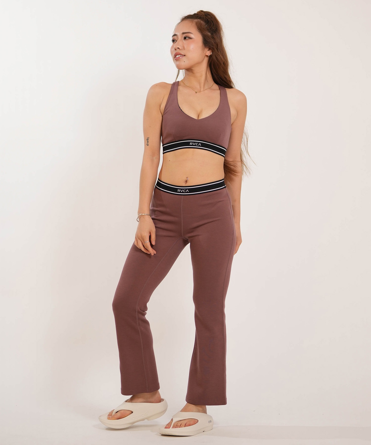 RVCA ルーカ ロングパンツ レディース UVカット UTILITY SPORT PANT