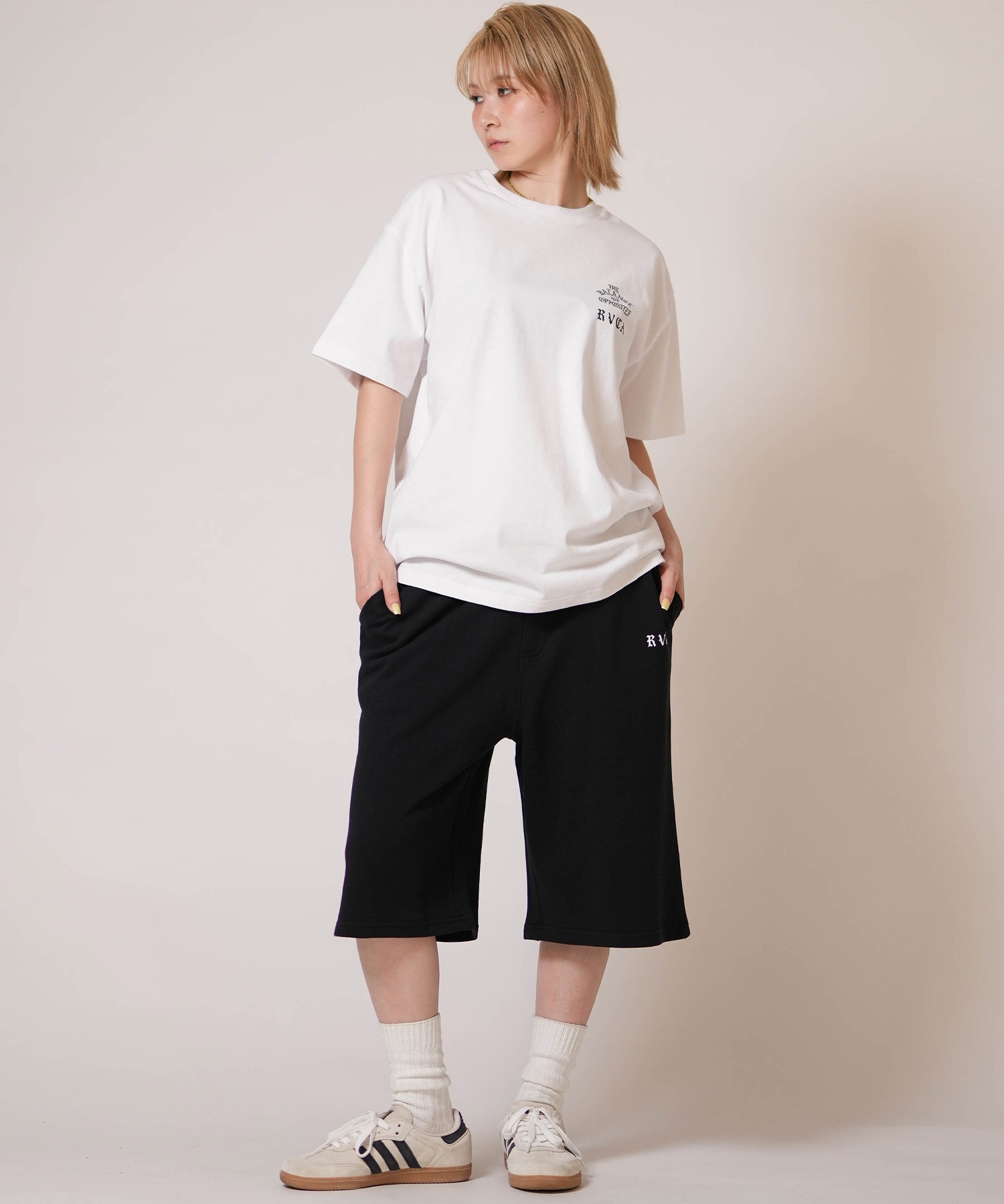 RVCA ルーカ ハーフパンツ ショートパンツ レディース SWEAT WALK