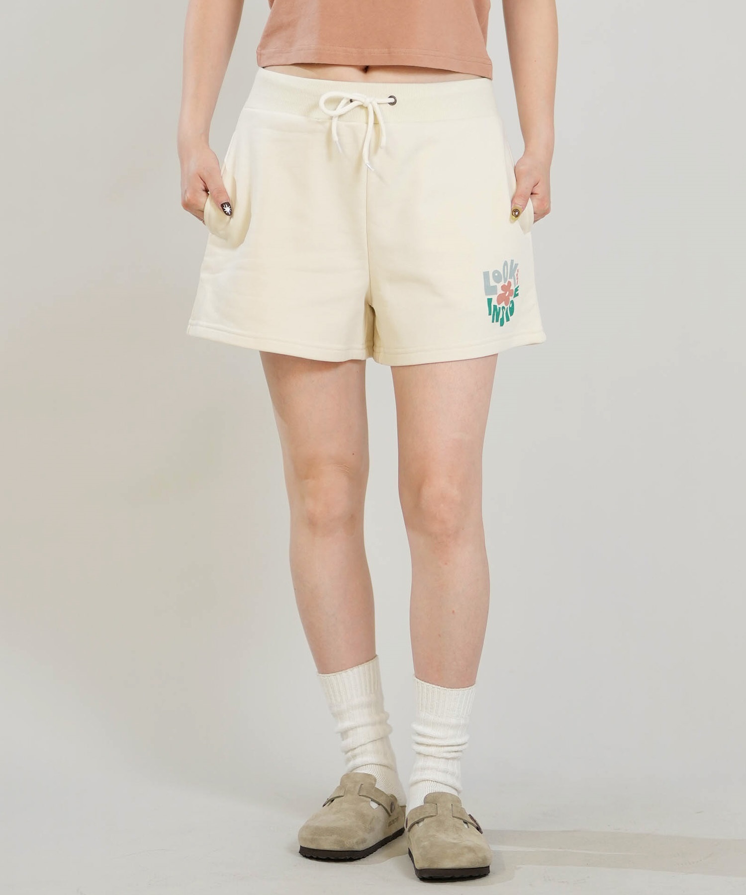 RVCA ルーカ ハーフパンツ ショートパンツ レディース PEACE GOOD DAY