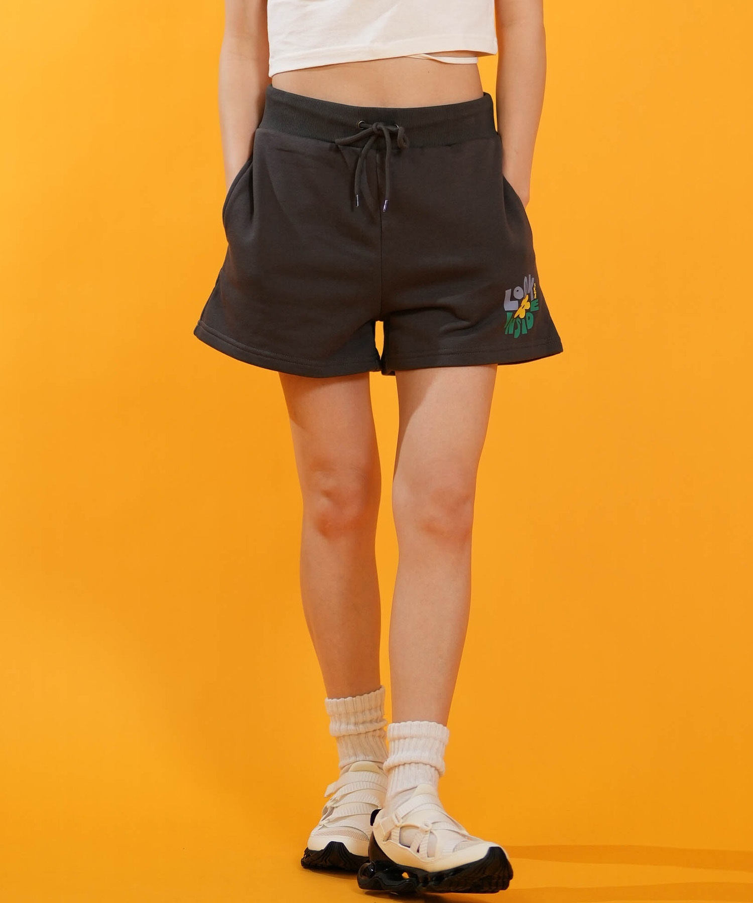 RVCA ルーカ ハーフパンツ ショートパンツ レディース PEACE GOOD DAY