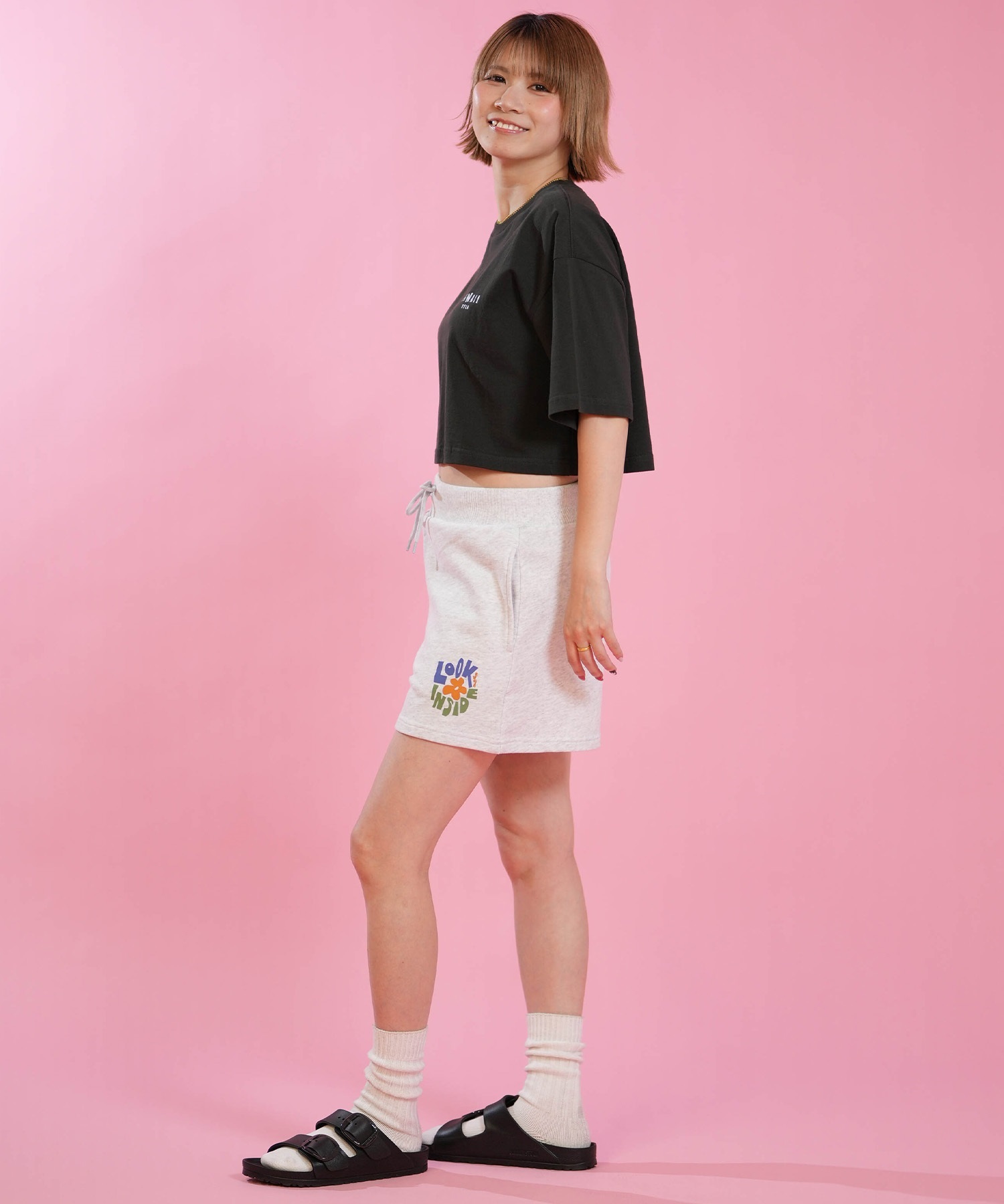 RVCA ルーカ ハーフパンツ ショートパンツ レディース PEACE GOOD DAY