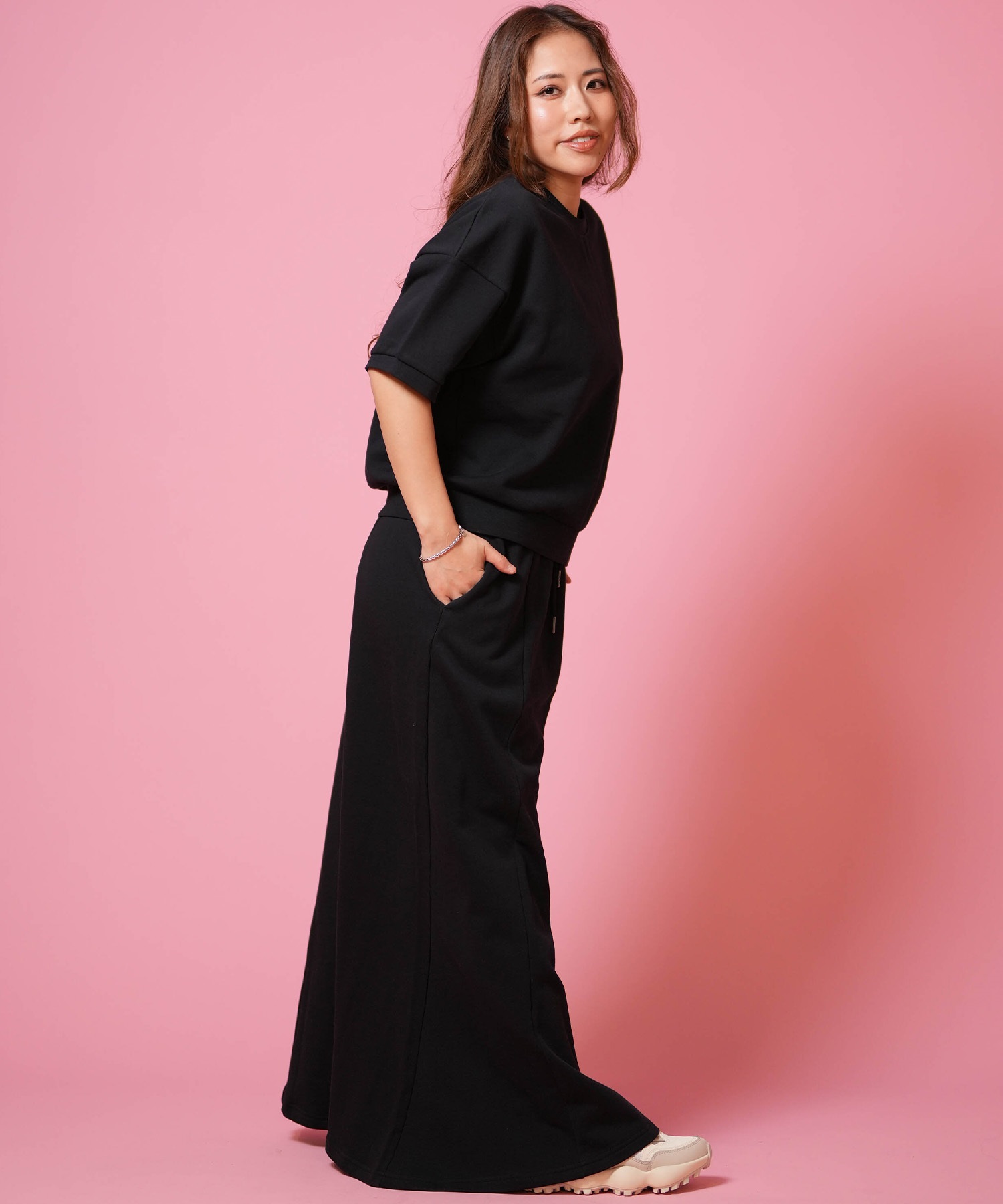 RVCA ルーカ スカート レディース ロングスカート SWEAT MAXI SKIRT BG043603(HWT-S)