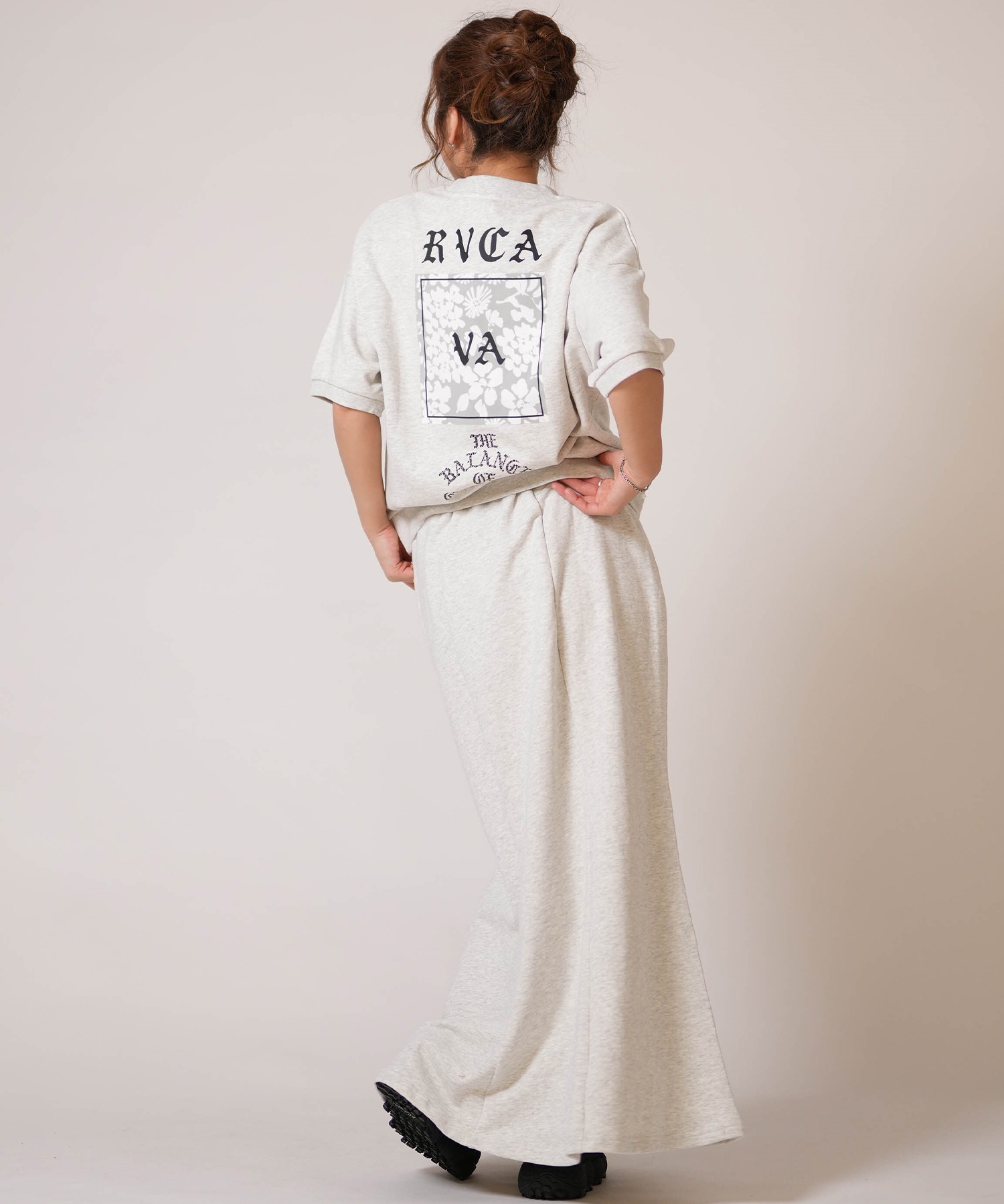 RVCA ルーカ スカート レディース ロングスカート SWEAT MAXI SKIRT BG043603(HWT-S)