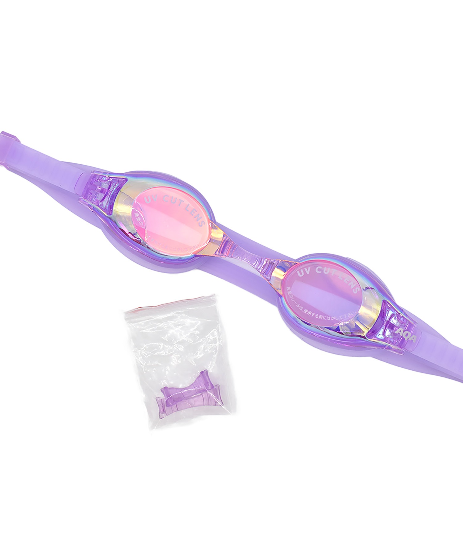 AQA エーキューエー スイミングゴーグル キッズ ジュニア 子供 UV