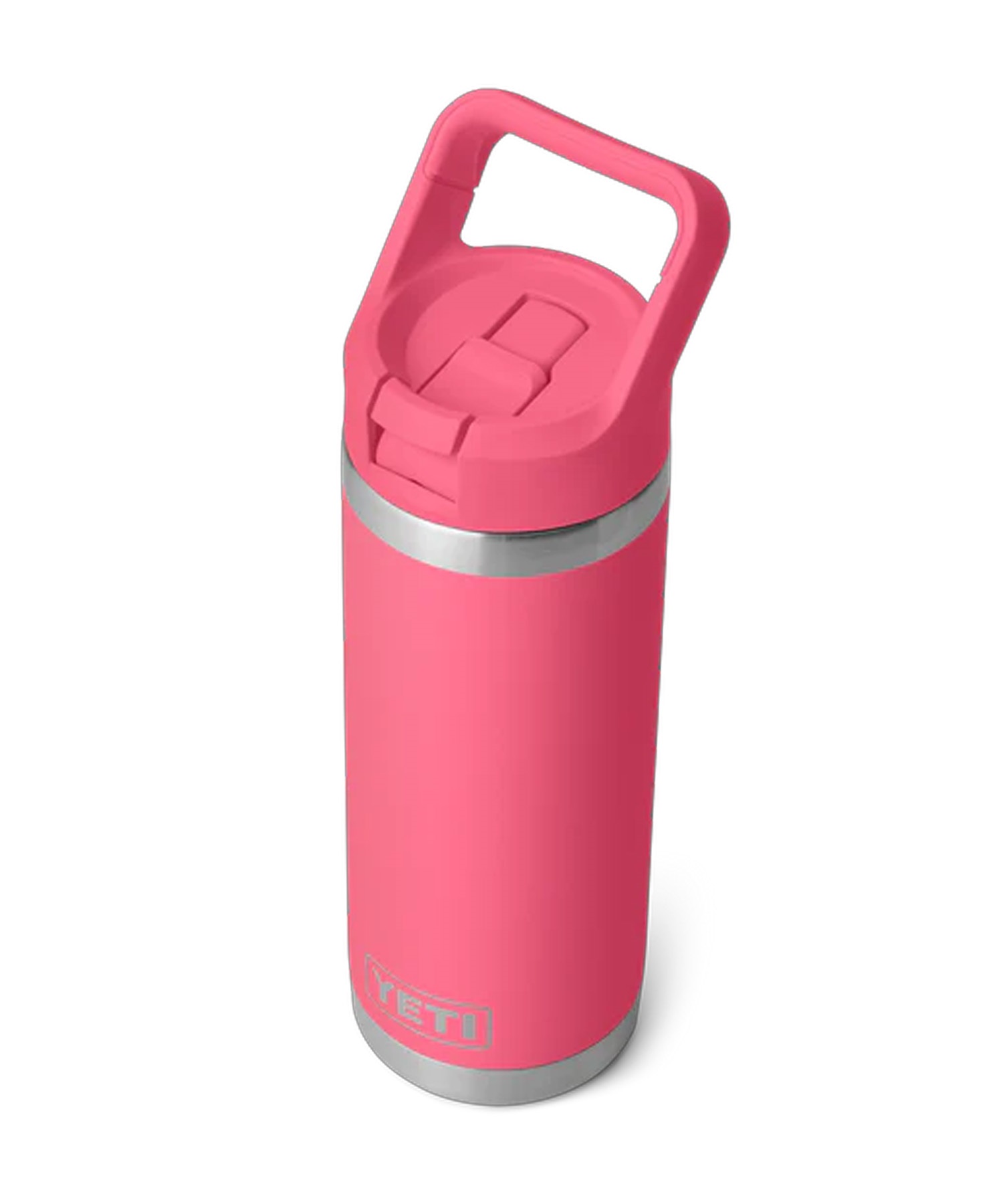 YETI タンブラー 18oz ストロー付き トロピカルピンク YETI イエティ ステンレスボトル 水筒 保温 保冷 ランブラー ストロー