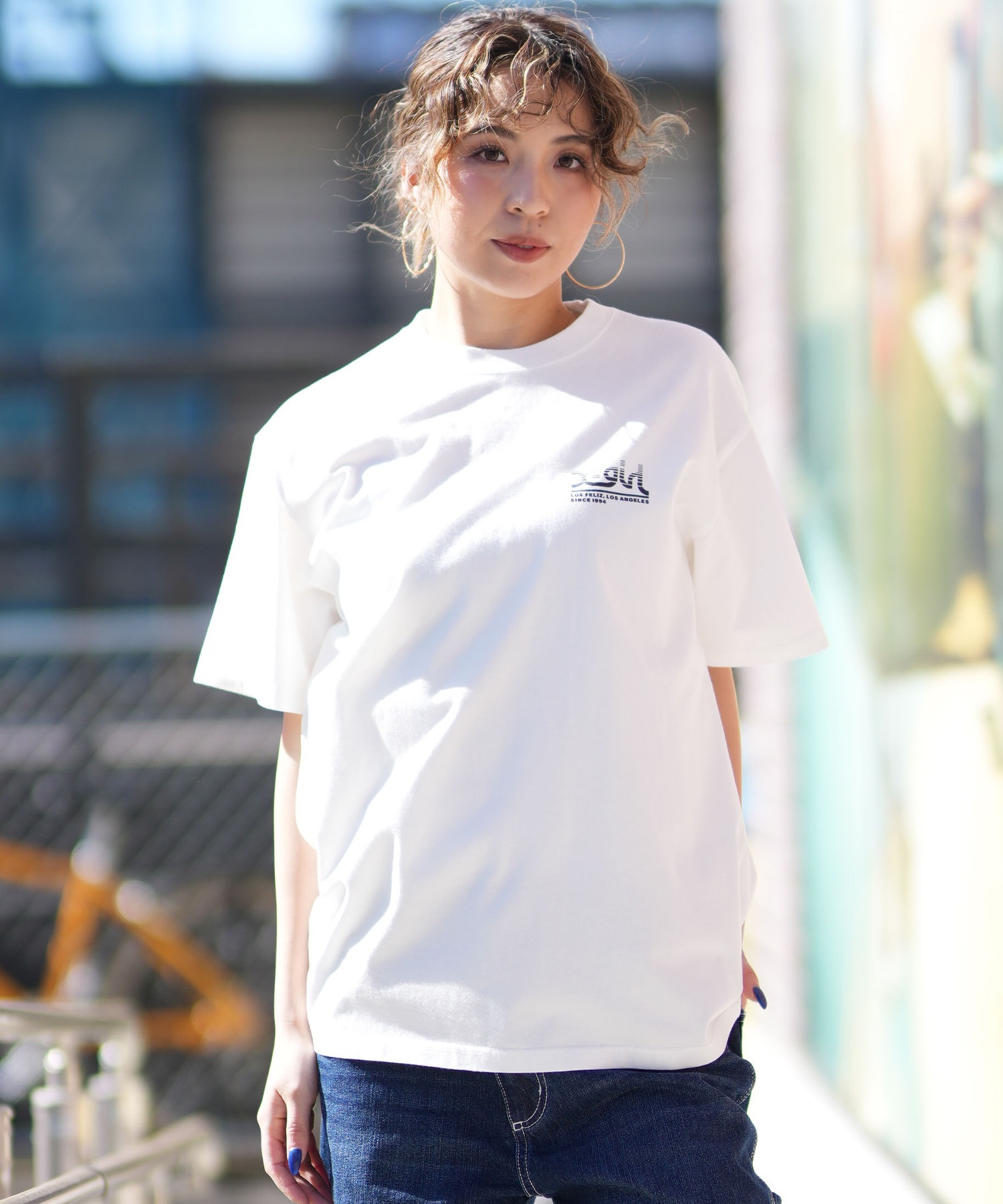 X-GIRL エックスガール 半袖 Tシャツ レディース バックプリント