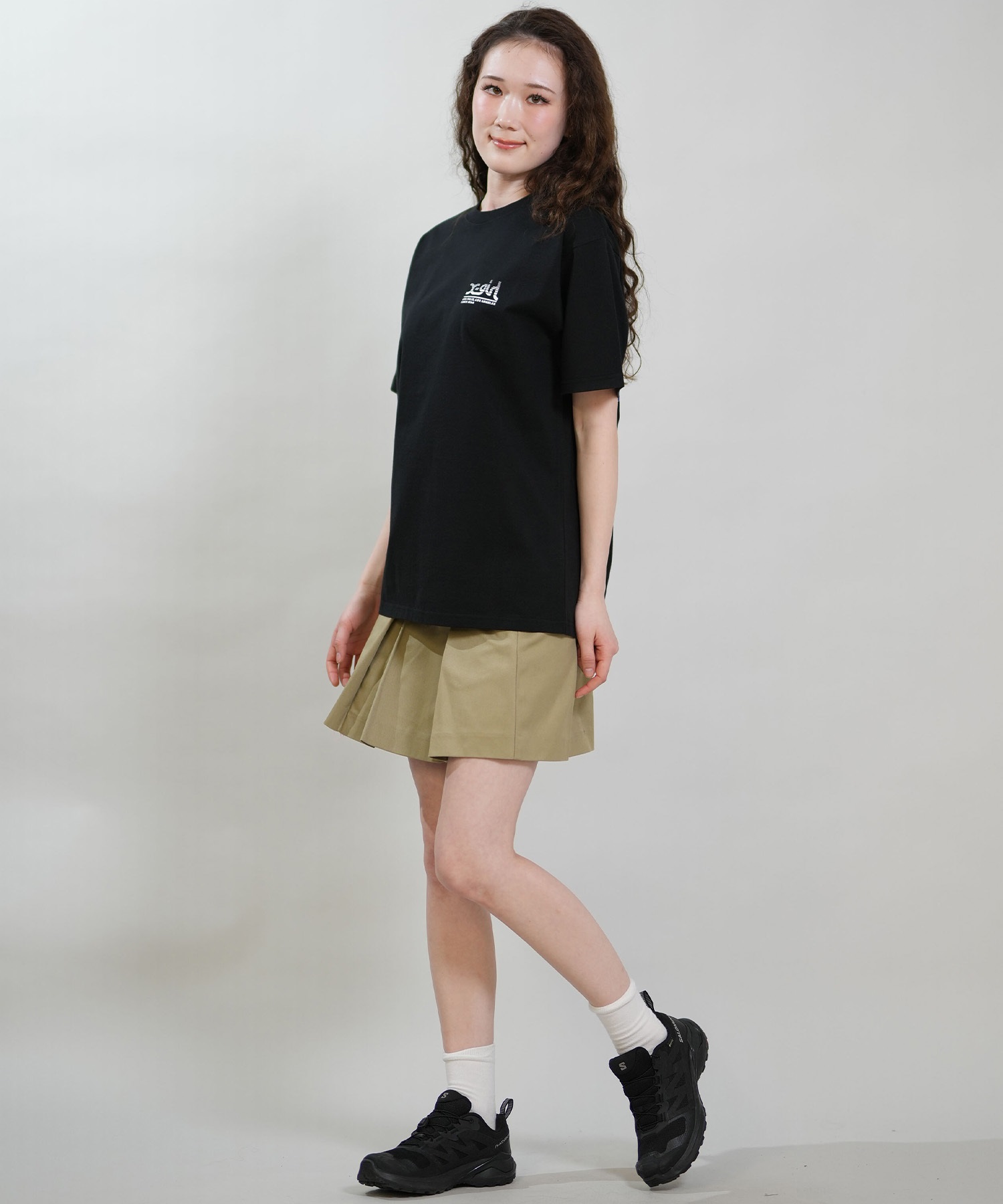 X-GIRL エックスガール 半袖 Tシャツ レディース バックプリント