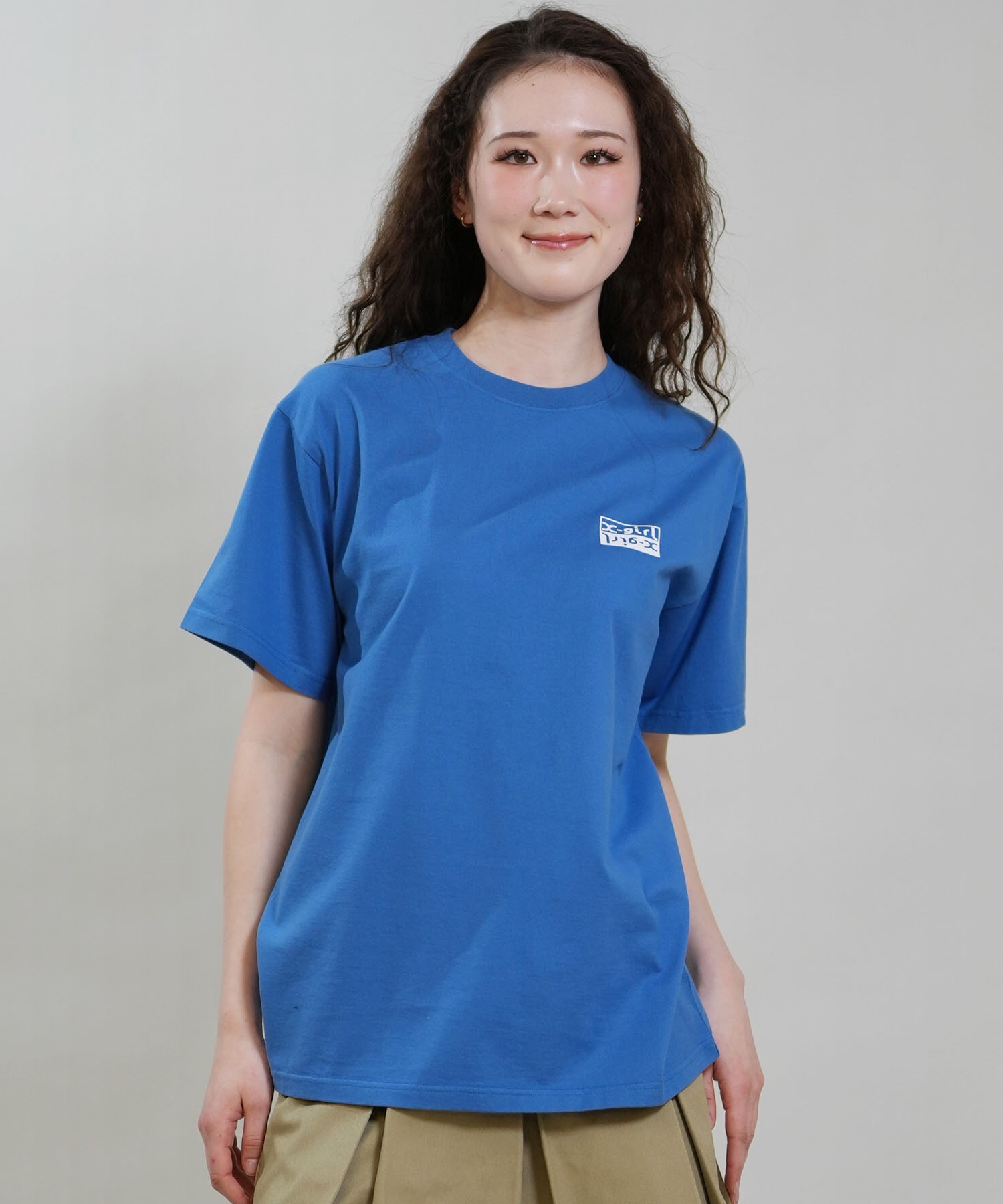 X-GIRL エックスガール 半袖 Tシャツ レディース バックプリント ZEBRA