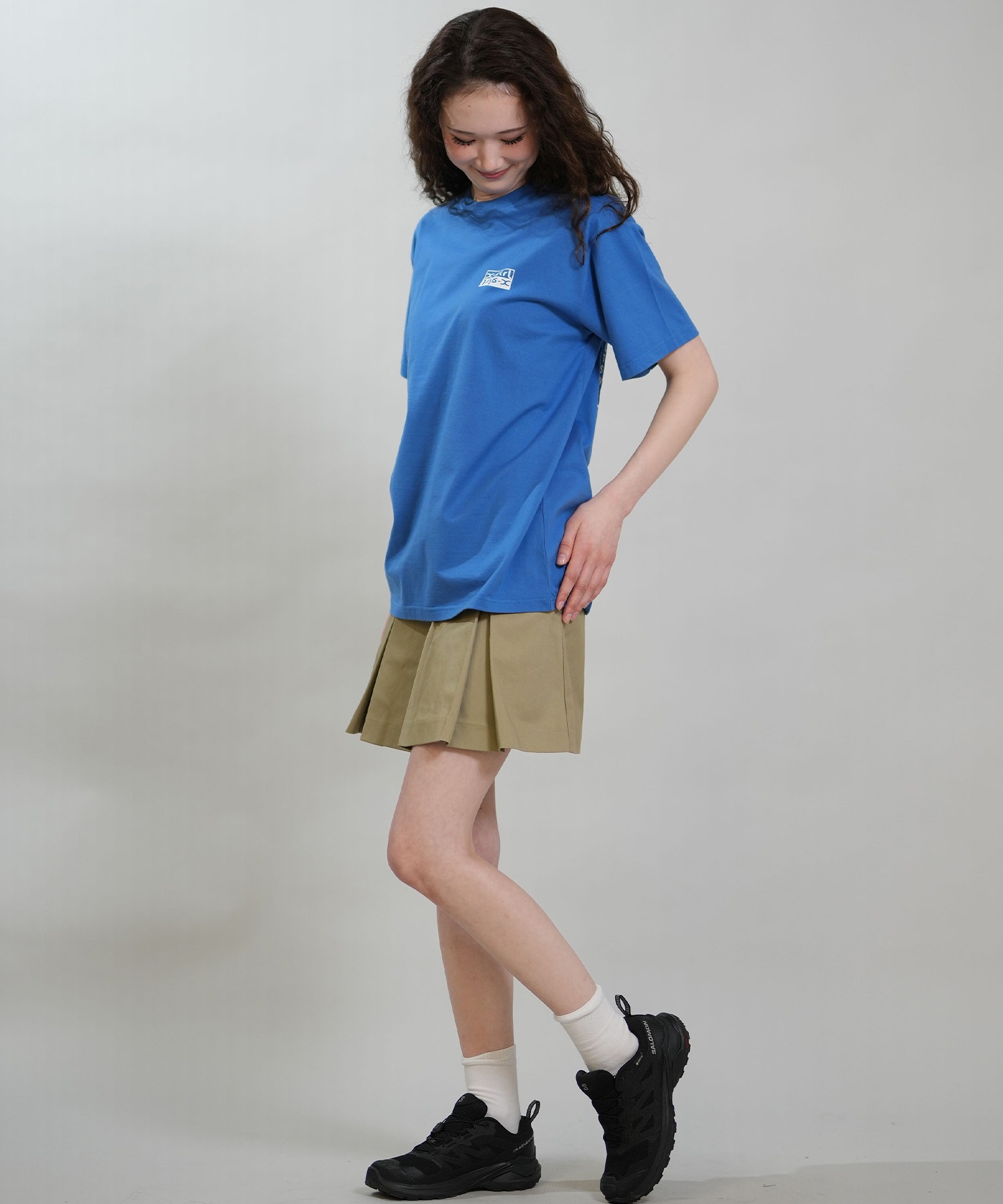 X-GIRL エックスガール 半袖 Tシャツ レディース バックプリント ZEBRA