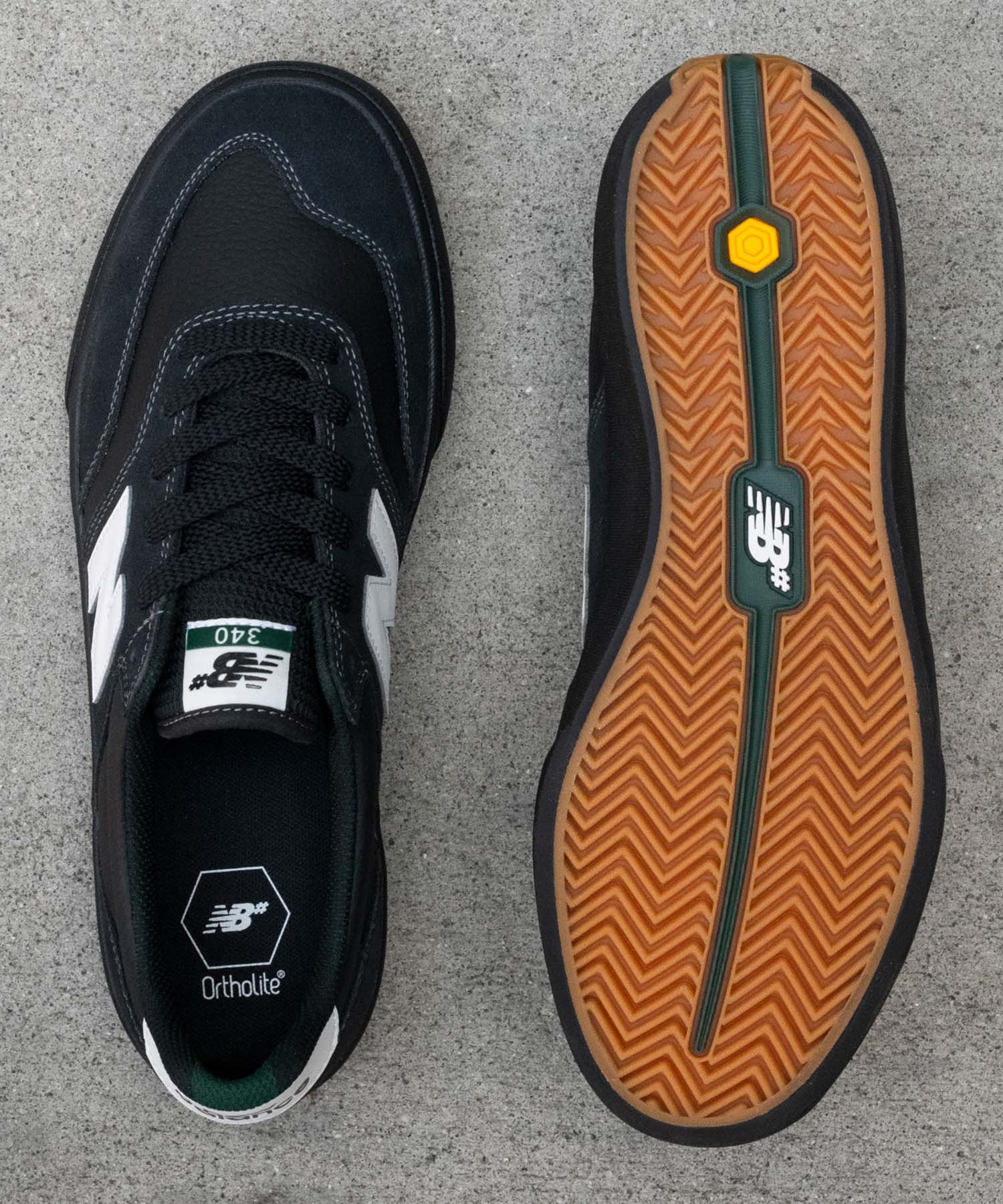 new balance numeric ニューバランス ヌメリック UN340 スニーカー シューズ スケートボード/アクションスポーツ メンズ レディース(YRW-23.0cm)