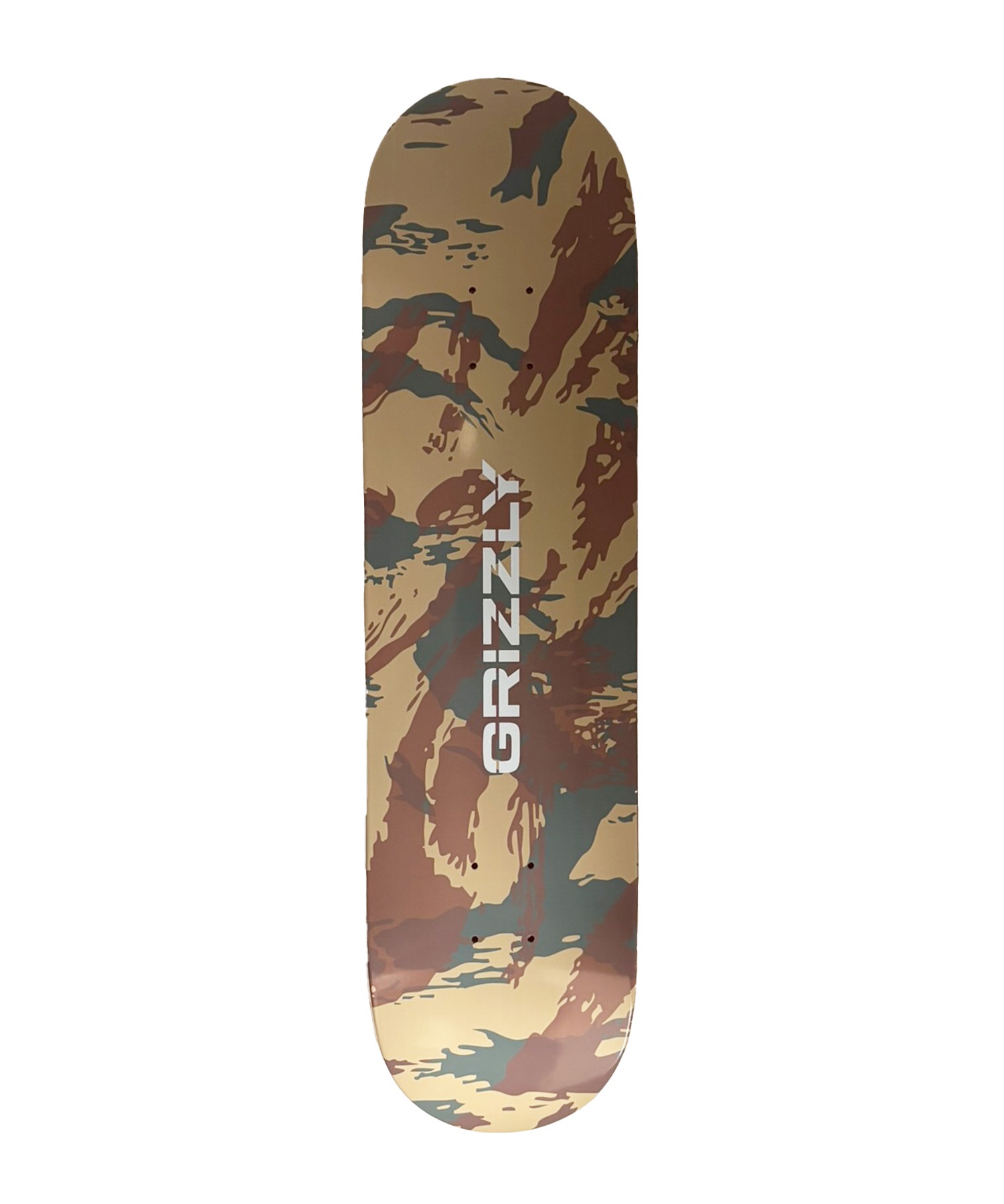GRIZZLY グリズリー BRUSH CAMO スケートボード デッキ 8 初心者