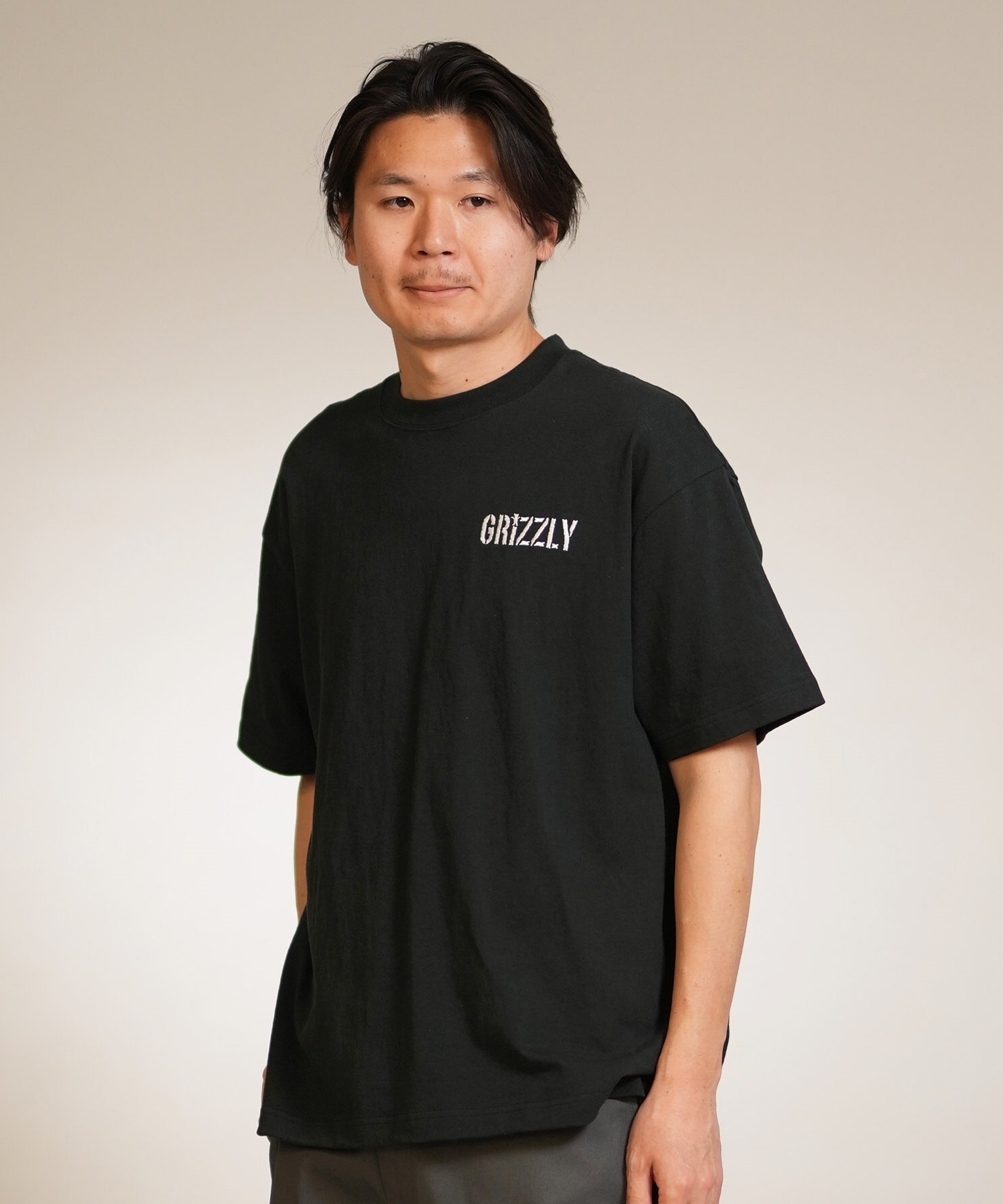 GRIZZLY グリズリー 半袖 Tシャツ メンズ バックプリント GRIZZLY MIND