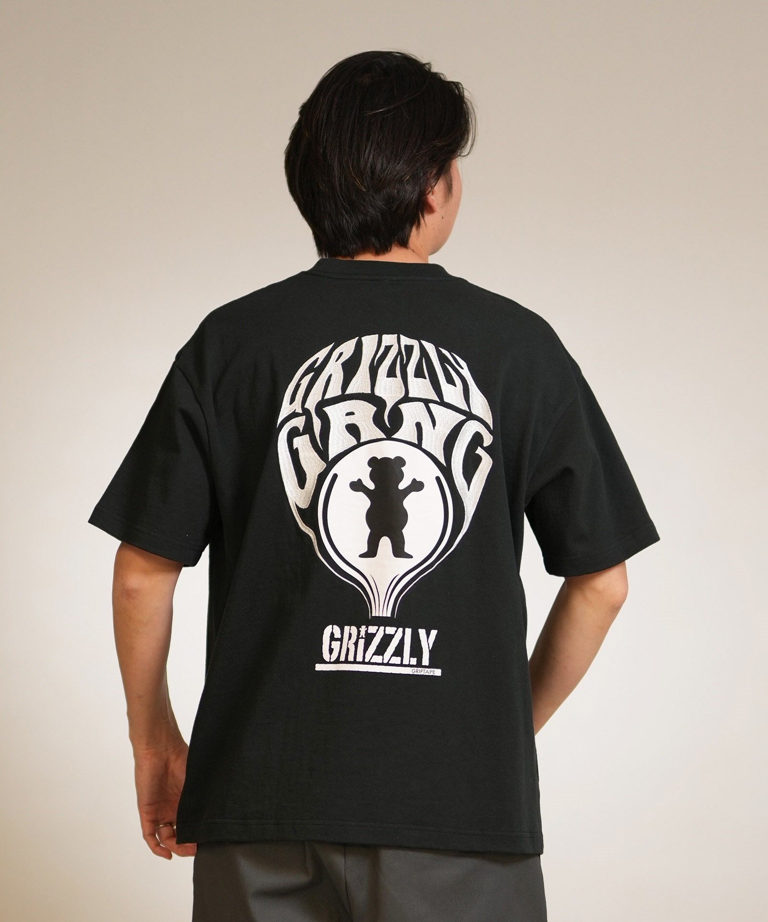 GRIZZLY グリズリー 半袖 Tシャツ メンズ バックプリント GRIZZLY MIND