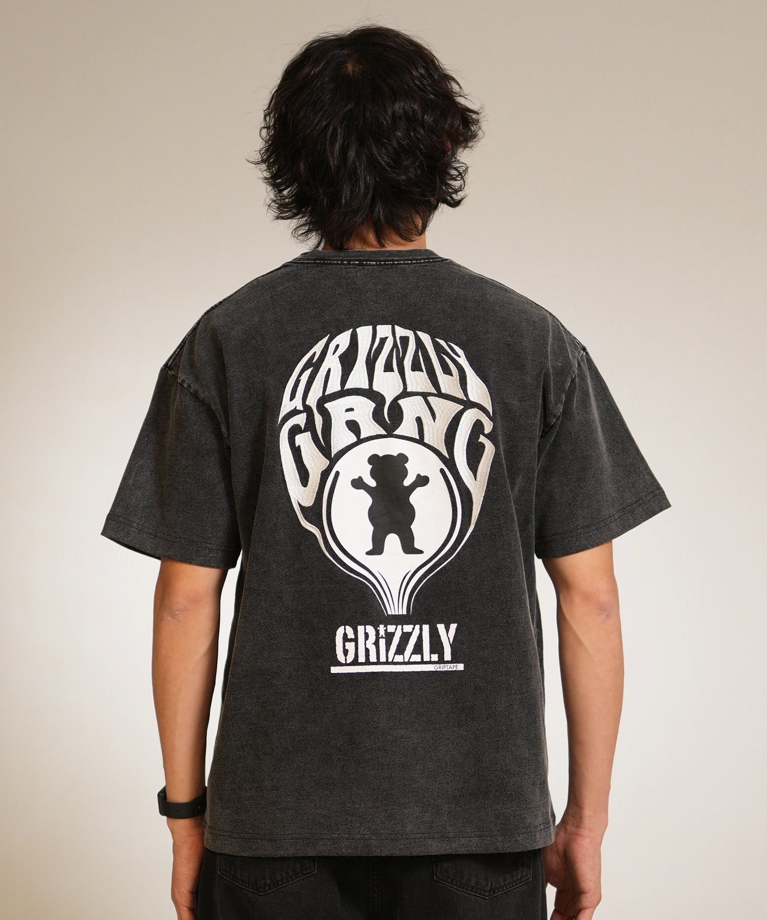 GRIZZLY グリズリー 半袖 Tシャツ メンズ バックプリント GRIZZLY MIND