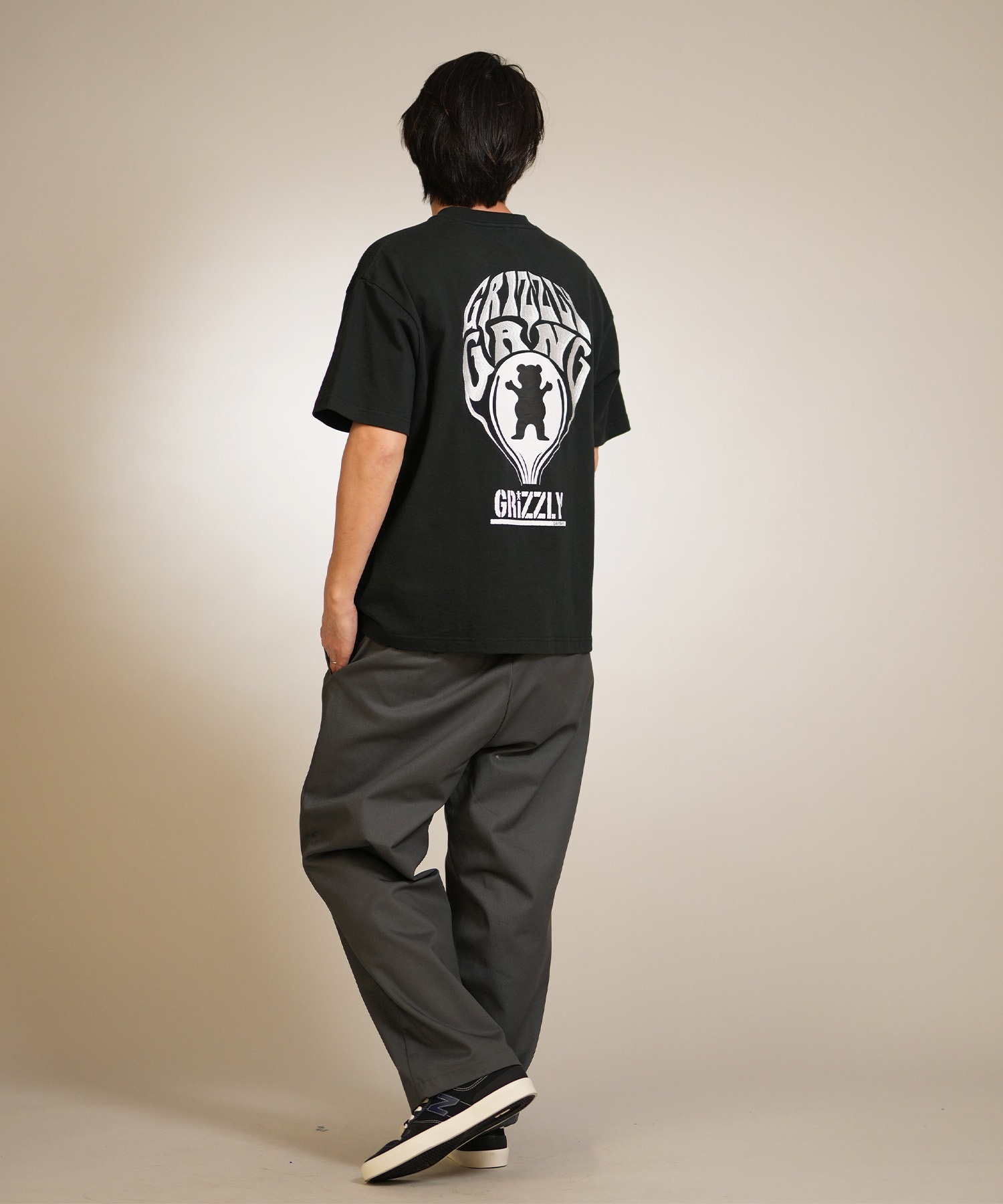 GRIZZLY グリズリー 半袖 Tシャツ メンズ バックプリント GRIZZLY MIND
