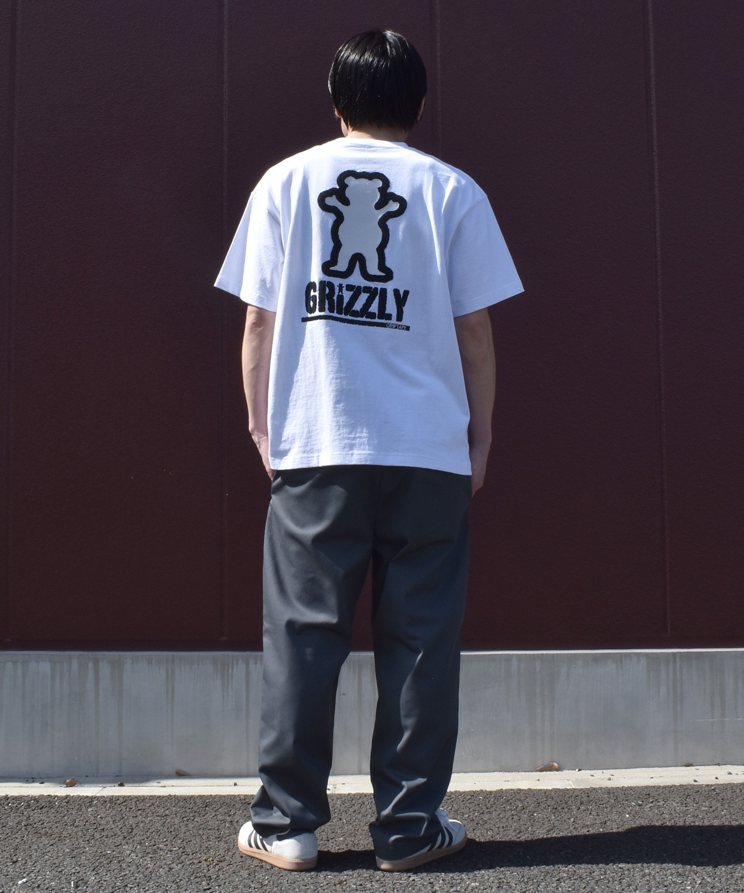Bristol シャツandパンツ GRIZZLY グリズリー 半袖 Tシャツ メンズ バックプリント