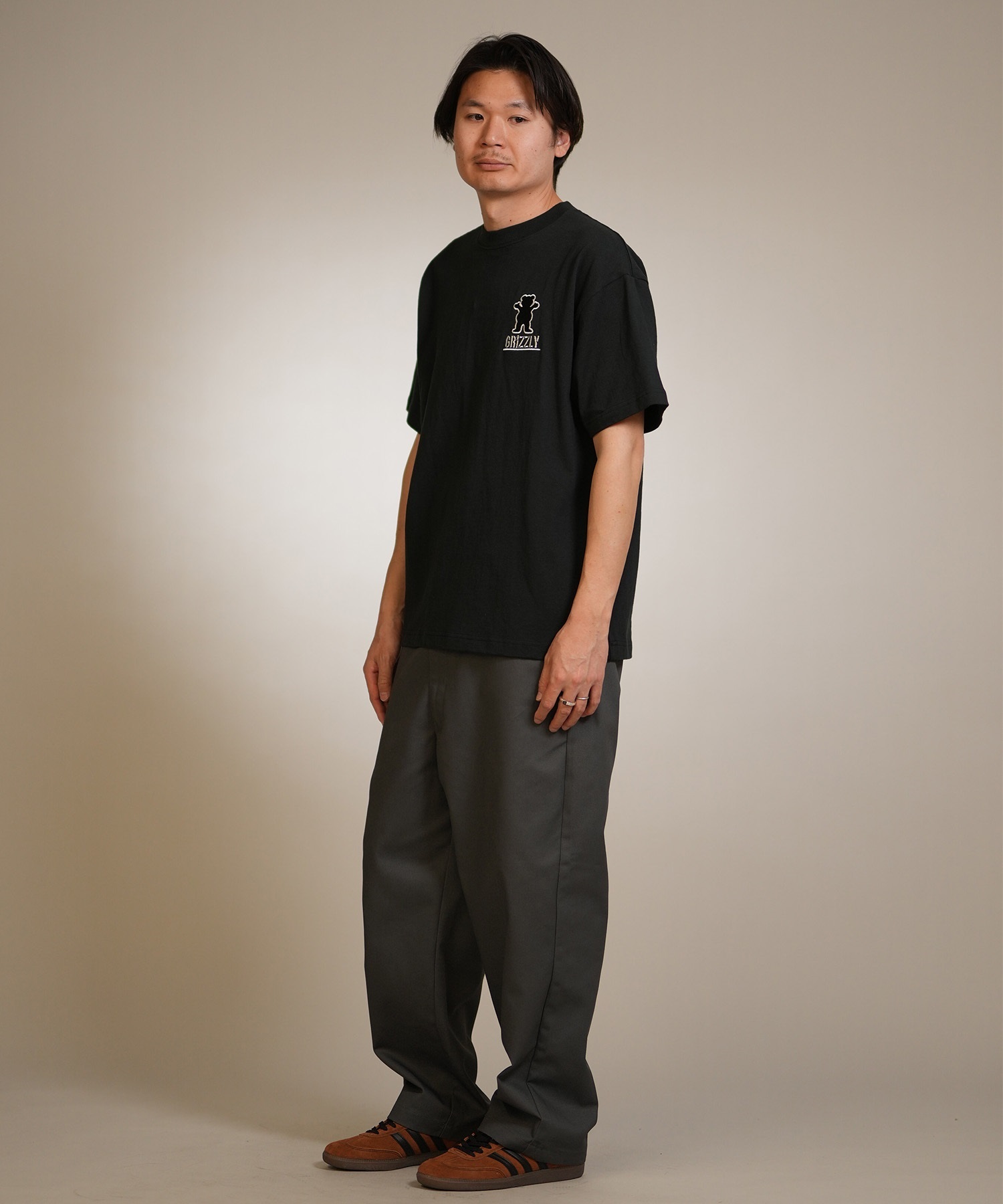 Bristol シャツandパンツ GRIZZLY グリズリー 半袖 Tシャツ メンズ バックプリント