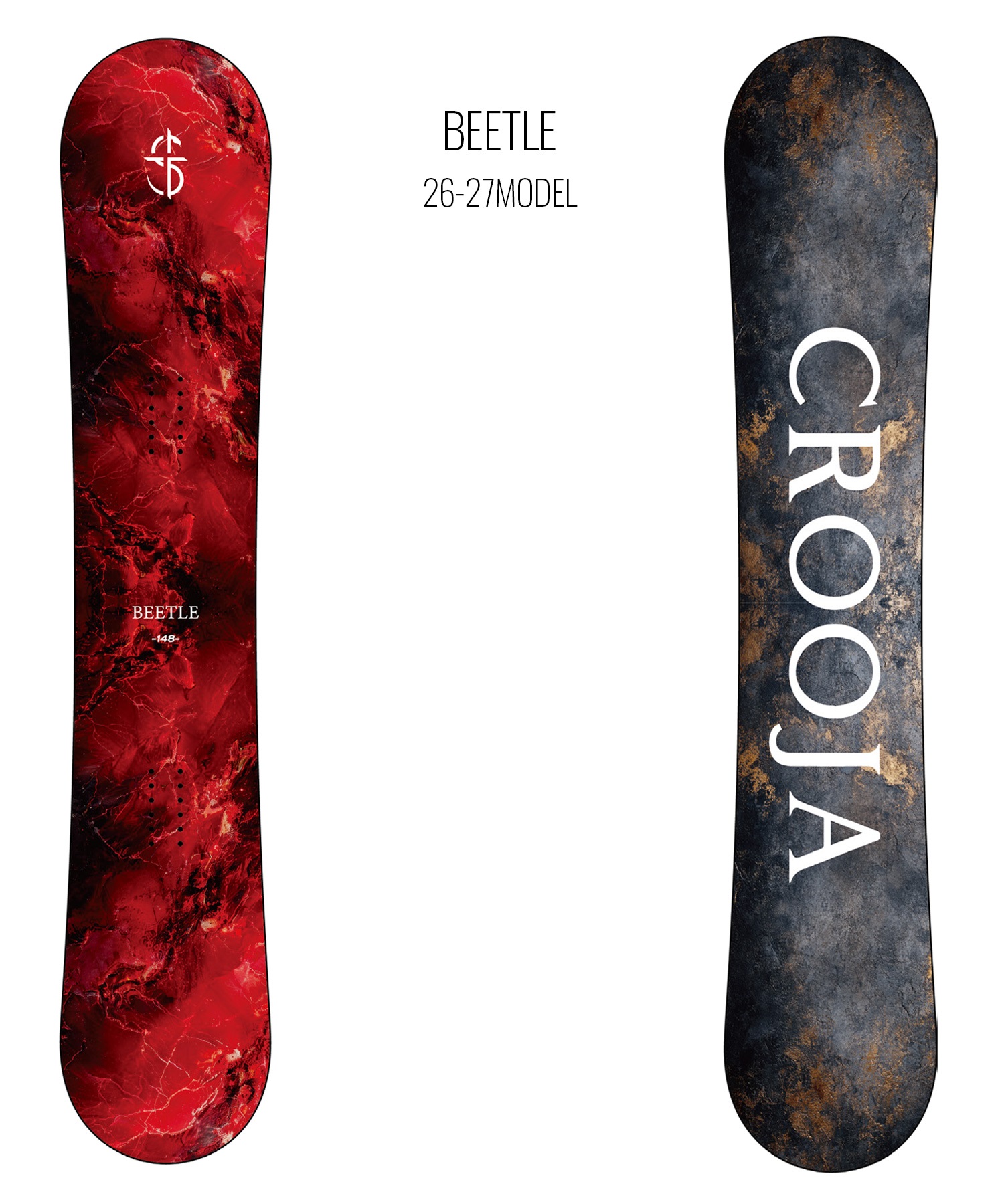 CROOJA クロージャ ビートル BEETLE スノーボード 板 グラトリ