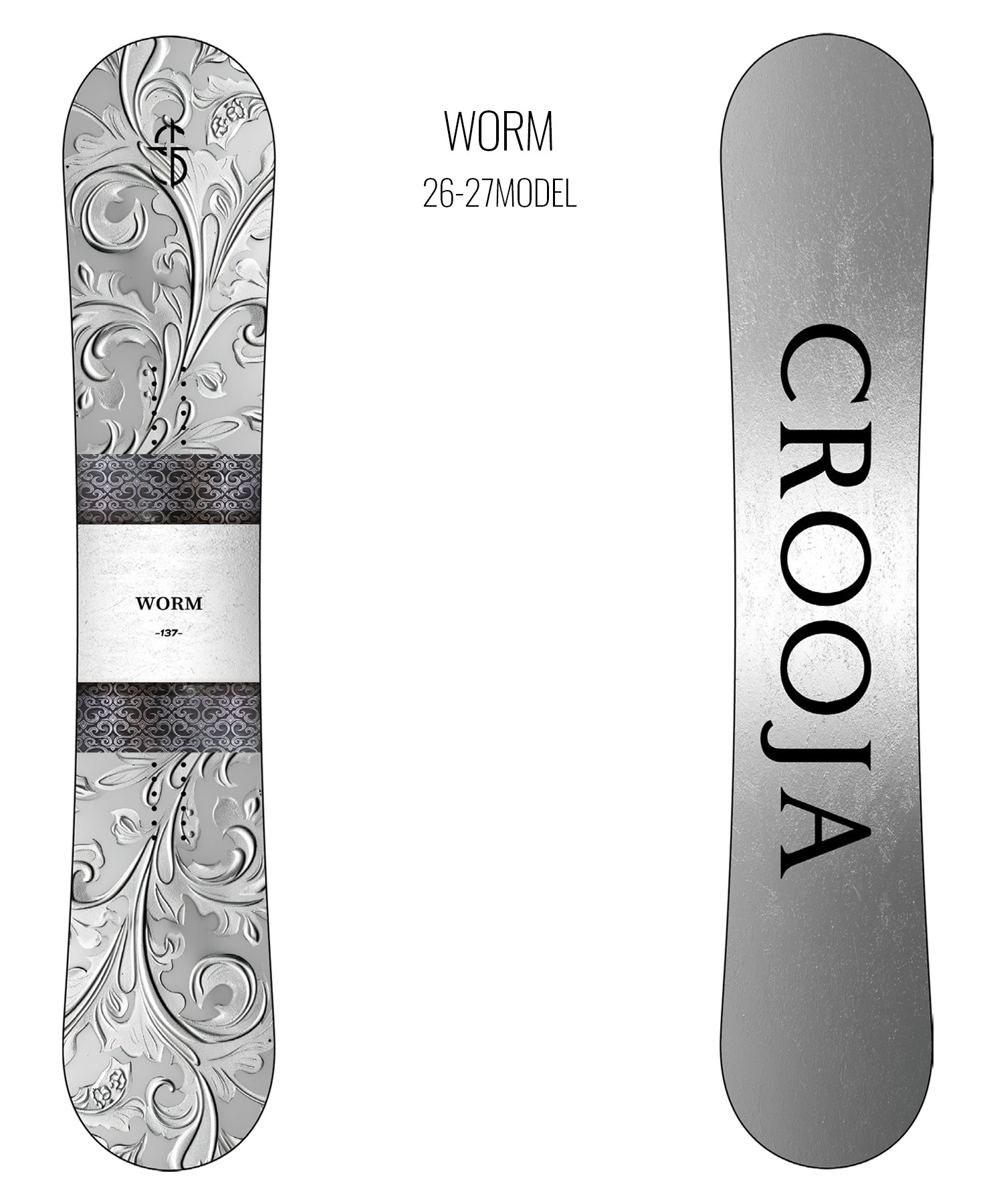 CROOJA クロージャ ワーム WORM スノーボード 板 グラトリ ダブル