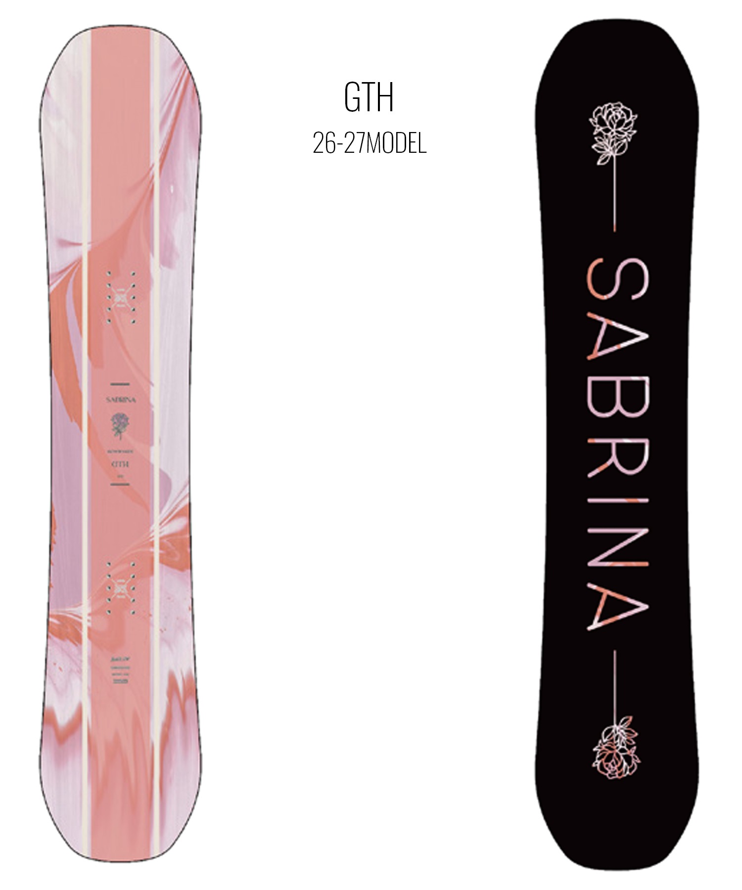 SABRINA サブリナ ジーティーエイチ GTH スノーボード 板 グラトリ