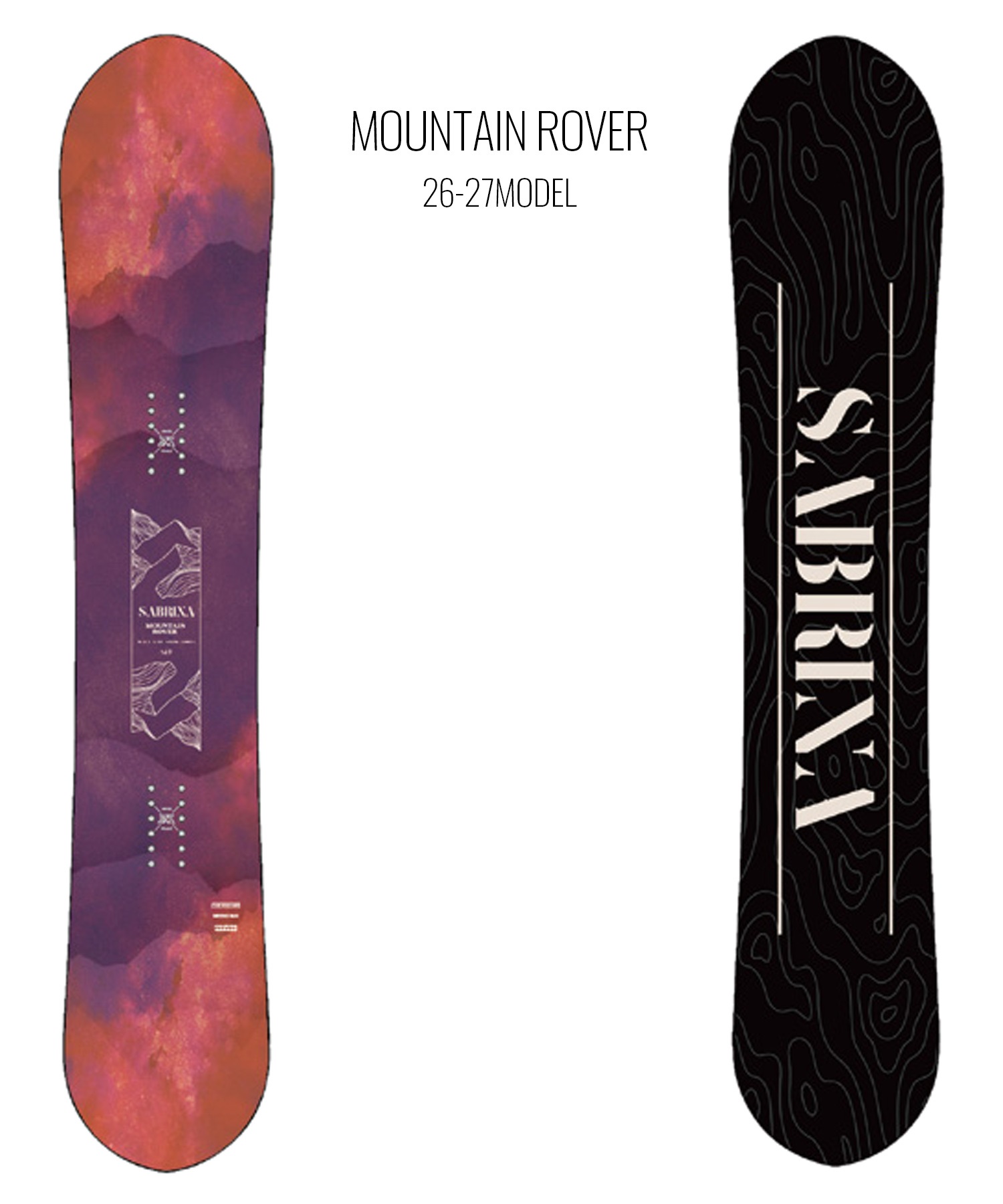 sabrina パウダーボード SABRINA サブリナ マウンテンローバー MOUNTAIN ROVER スノーボード 板