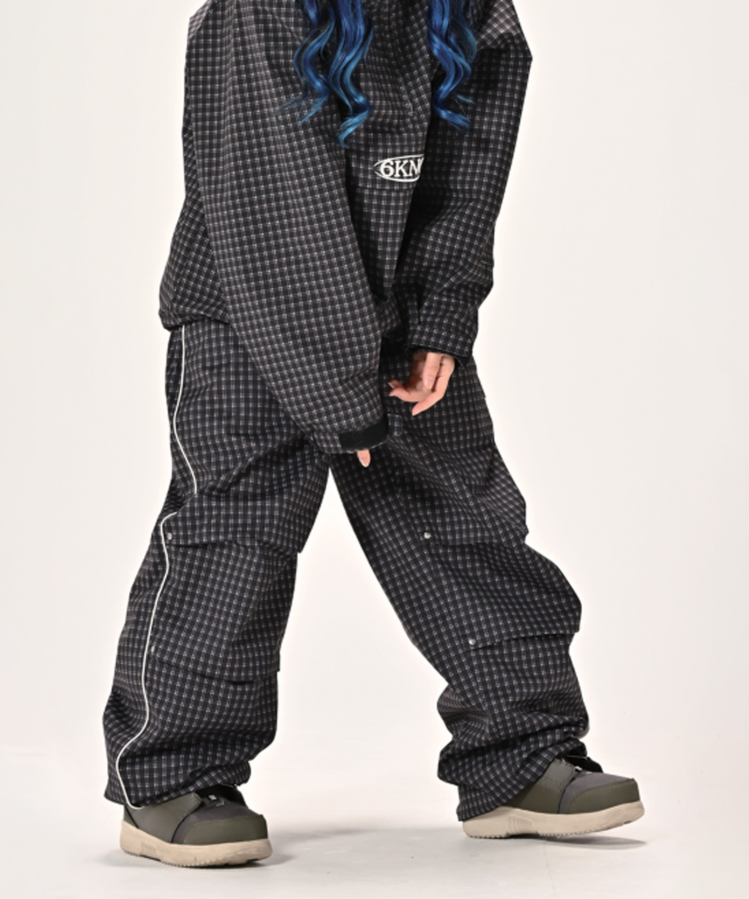 picture スノーボード パンツ 6KNOT シックスノット ワイドパイプパンツ WIDE PIPE PANTS