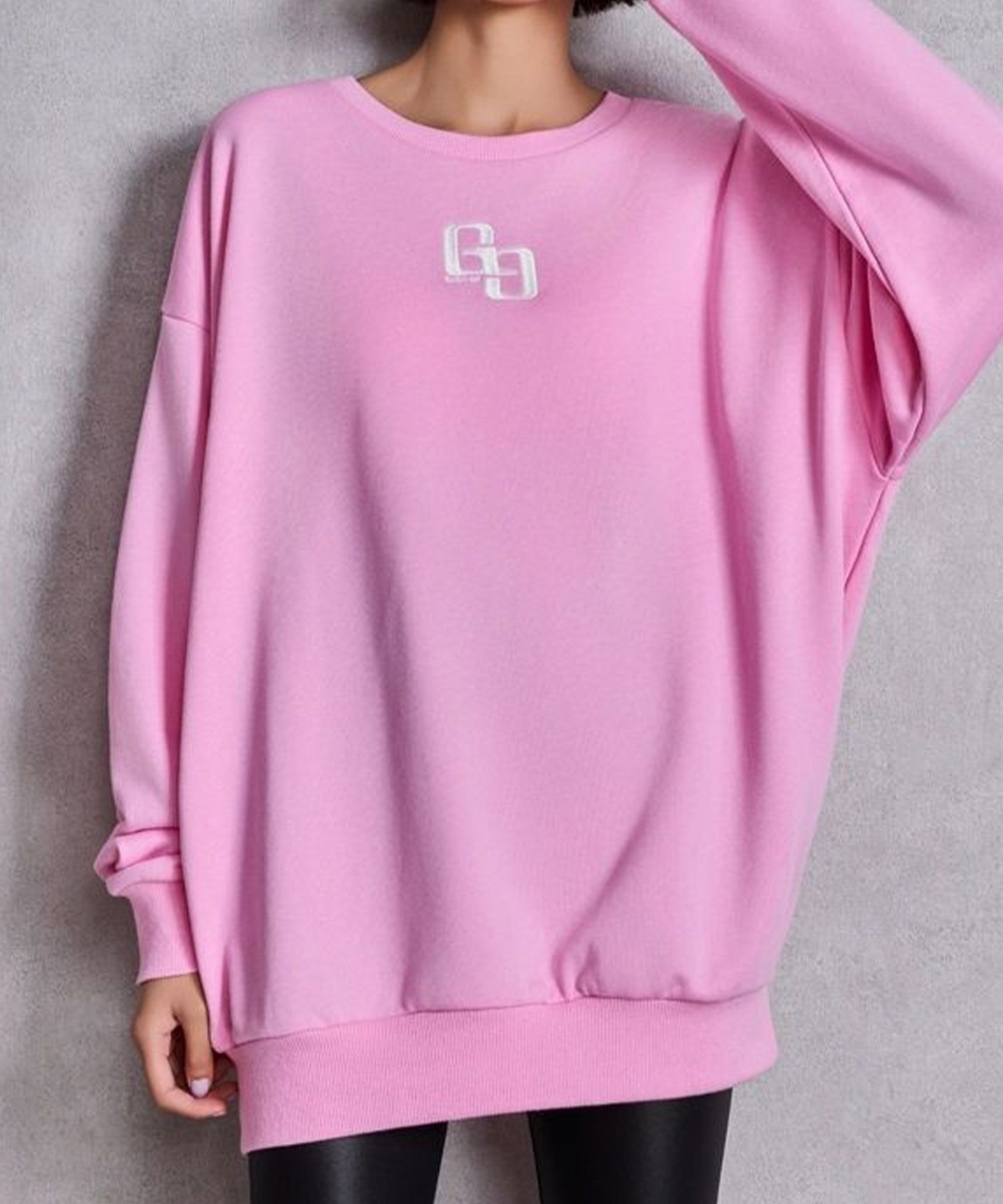 GYDA ジェイダ トレーナー レディース オーバーサイズ GG BACK bijou