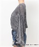 GYDA ジェイダ カーディガン レディース クロップド丈 ショート丈 2WAYメッシュブリーチニットトップス 72622602201(BLK-FREE)