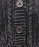 GYDA ジェイダ カーディガン レディース クロップド丈 ショート丈 2WAYメッシュブリーチニットトップス 72622602201(BLK-FREE)