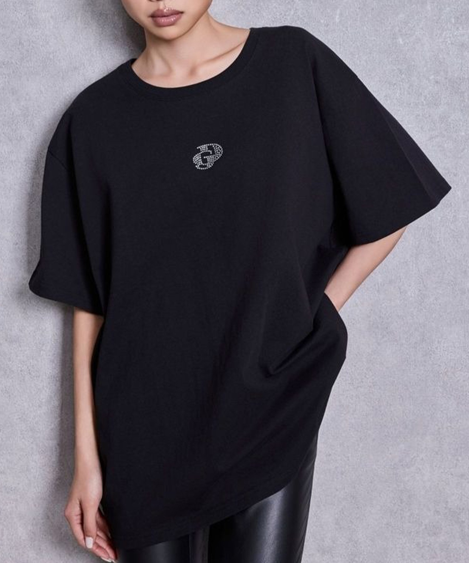 GYDA ジェイダ 半袖 Tシャツ レディース オーバーサイズ GD BACK GYDA