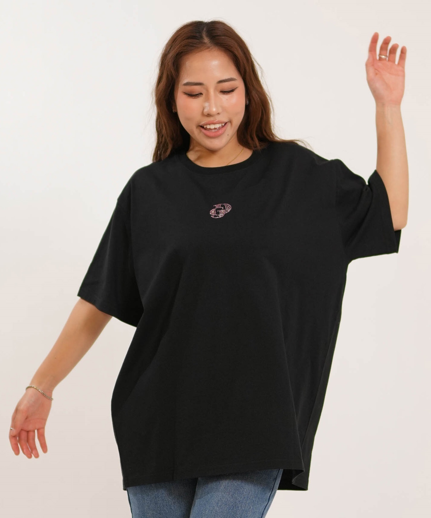 GYDA ジェイダ 半袖 Tシャツ レディース オーバーサイズ GD BACK GYDA
