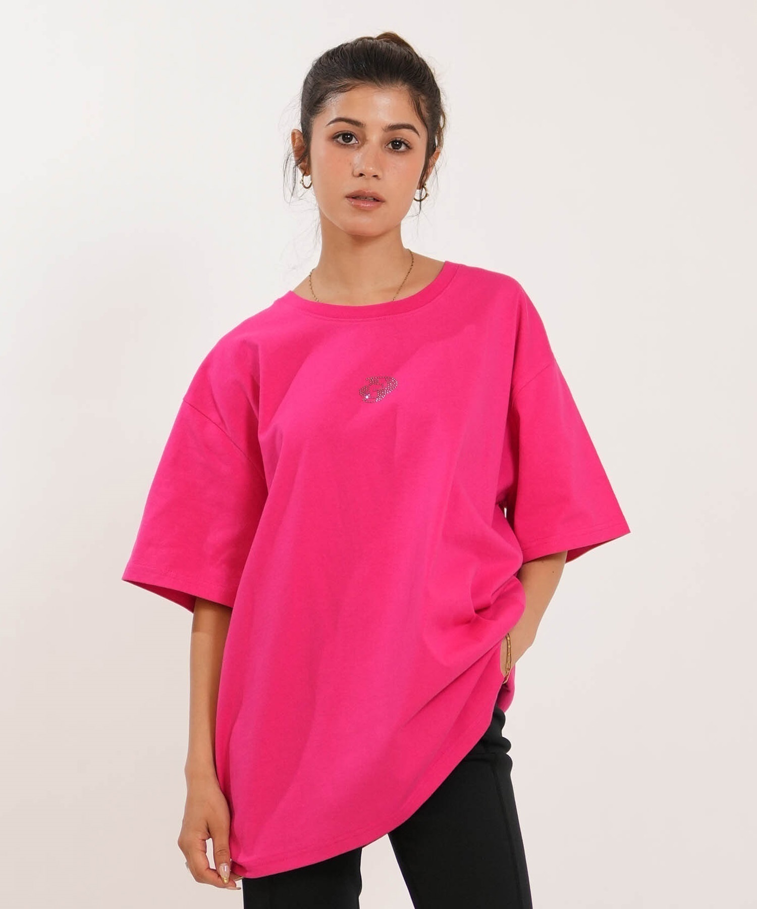 GYDA ジェイダ 半袖 Tシャツ レディース オーバーサイズ GD BACK GYDA
