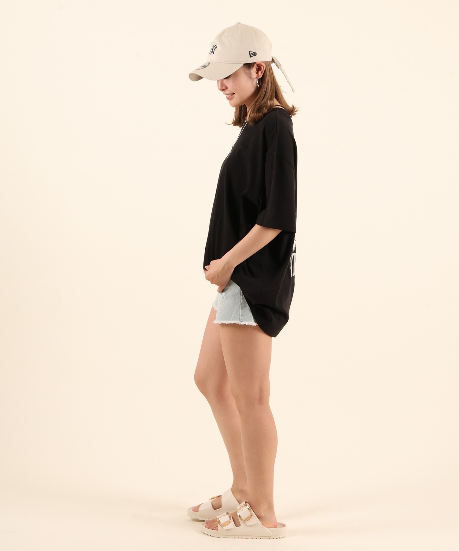 GYDA ジェイダ × ORION オリオン 半袖 Tシャツ レディース バック 