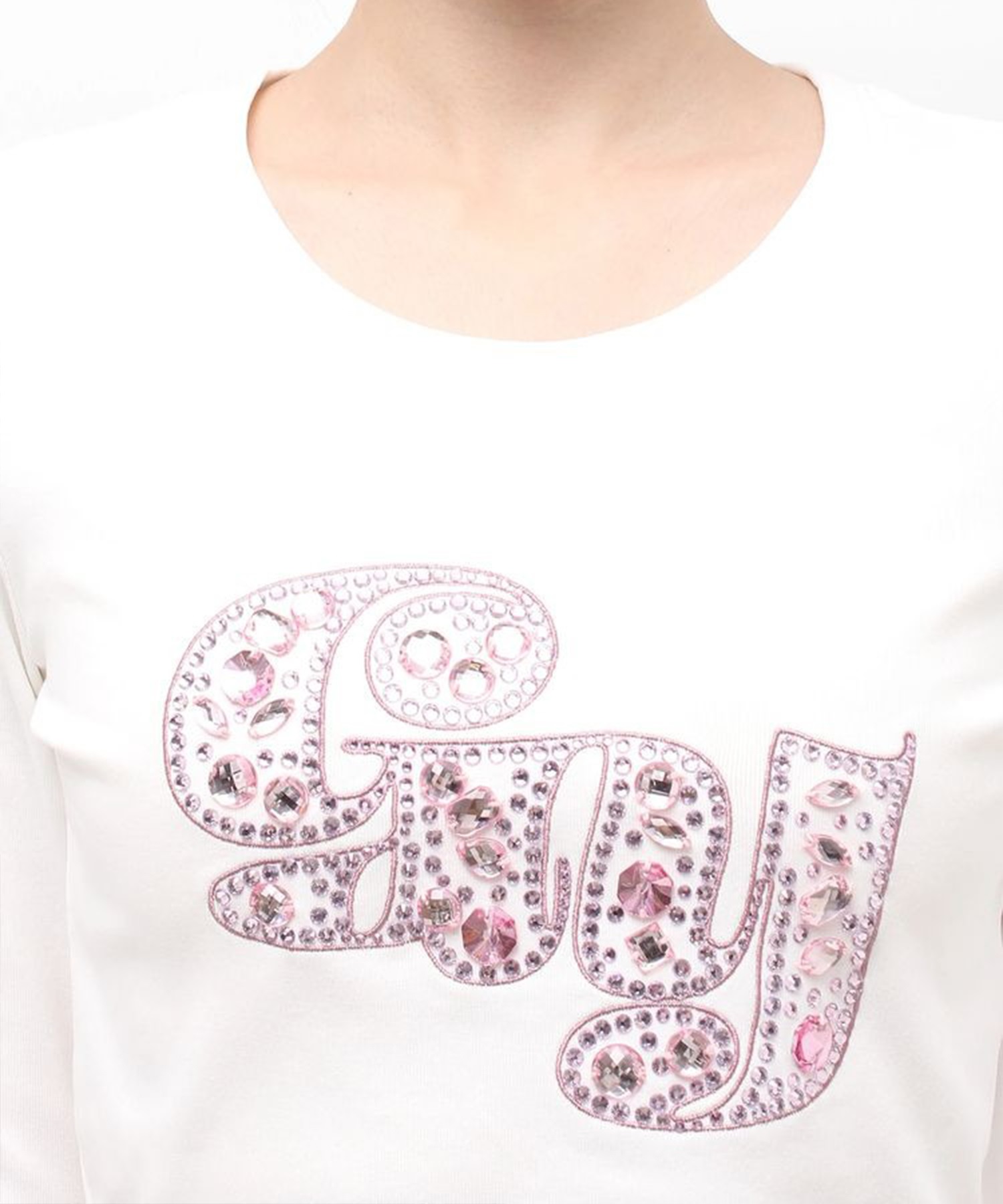 GYDA ジェイダ 長袖 Tシャツ ロンT レディース クロップド丈 ショート