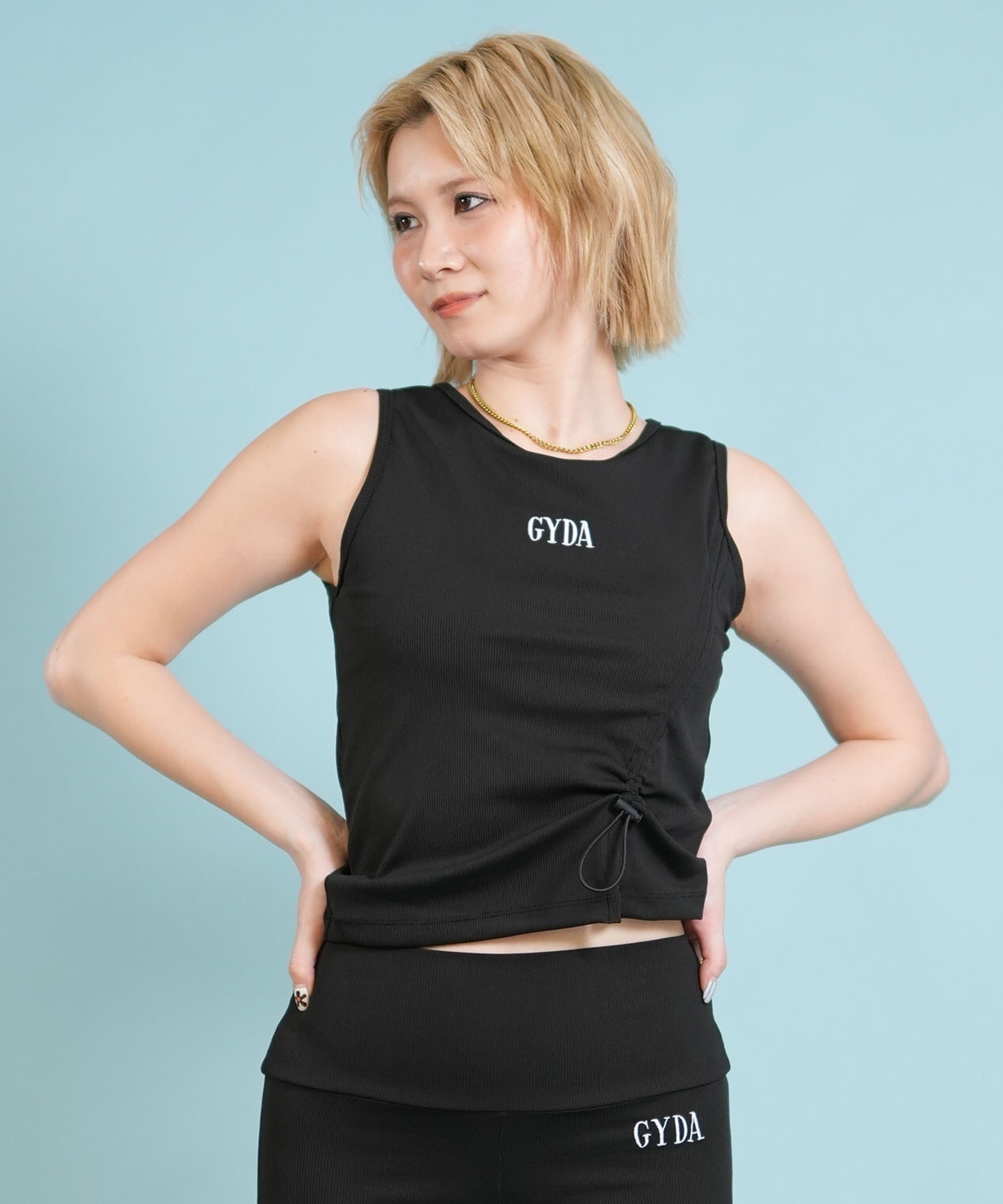 GYDA ジェイダ ブラトップ タンクトップ レディース 水陸両用 リブ