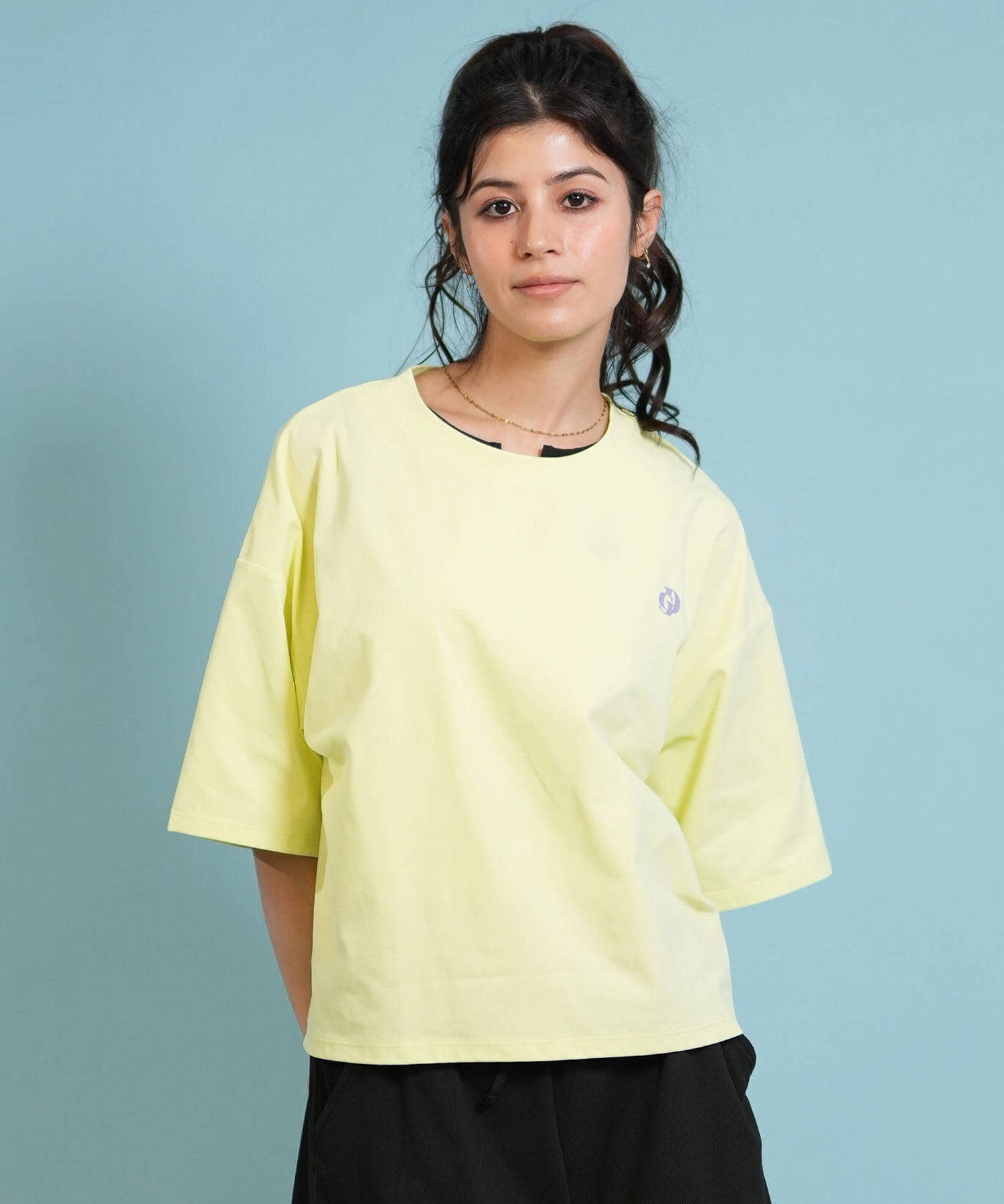 GYDA ジェイダ 水着 ラッシュガード 半袖 Tシャツ レディース ロゴ