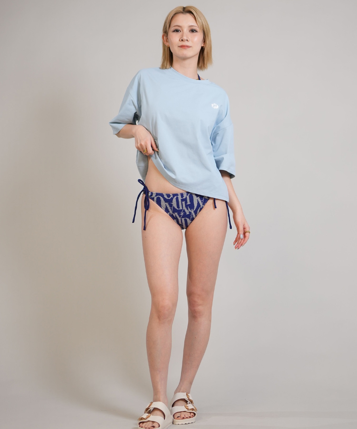 GYDA ジェイダ 水着 ラッシュガード 半袖 Tシャツ レディース ロゴ