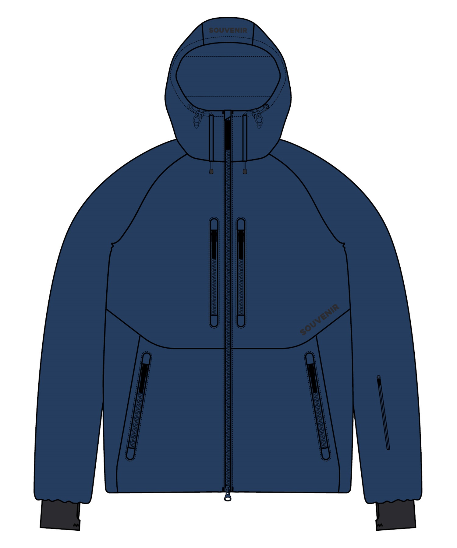 SOUVENIR スーベニア スノーボードパーカ SNOWBOARD PARKA