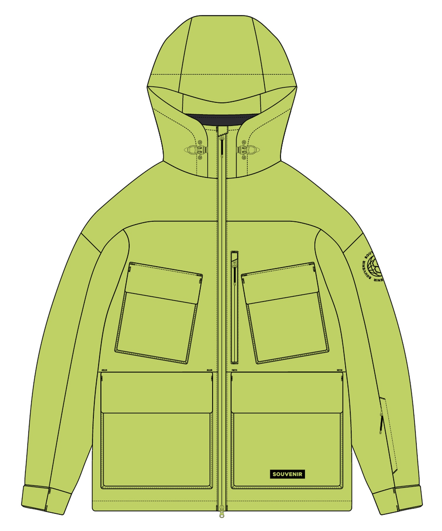 SOUVENIR スーベニア ベントジャケット VENT JACKET スノーボード