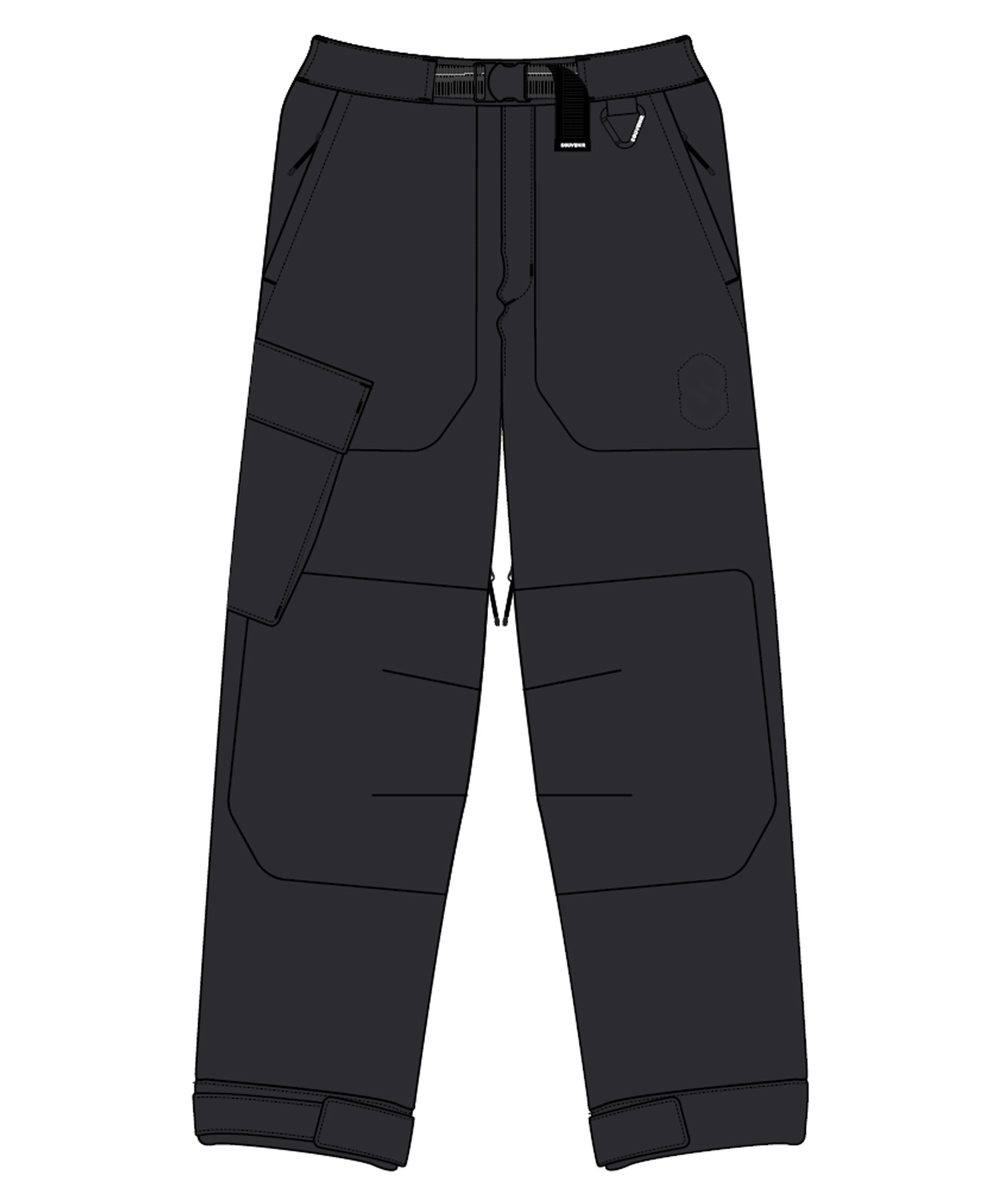 SOUVENIR スーベニア スリープライ リップストップパンツ 3PLY RIPSTOP