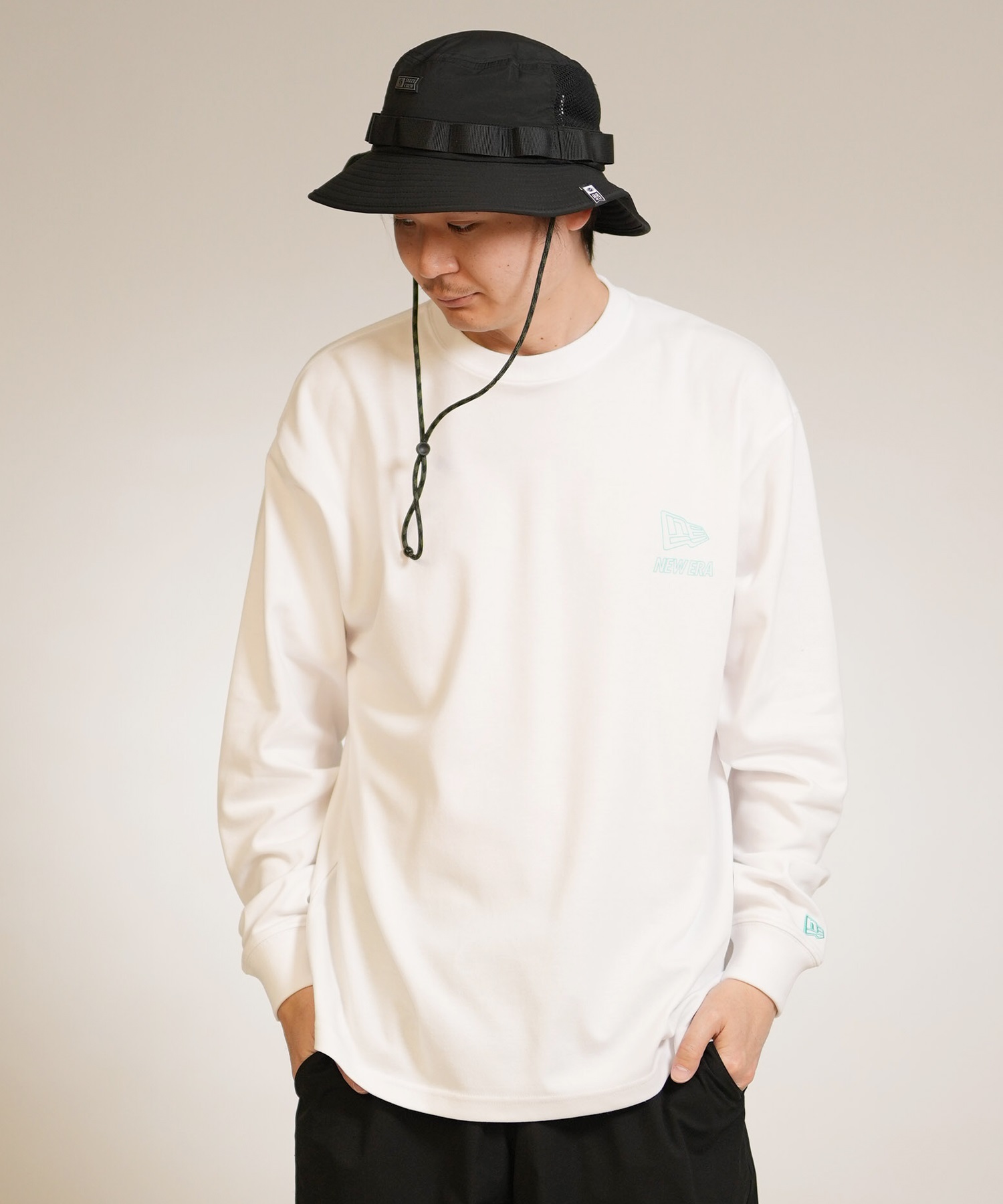 SALTY CREW ソルティークルー ハット サファリハット FRONTIER BOONIE 56-913(BLK-FREE)